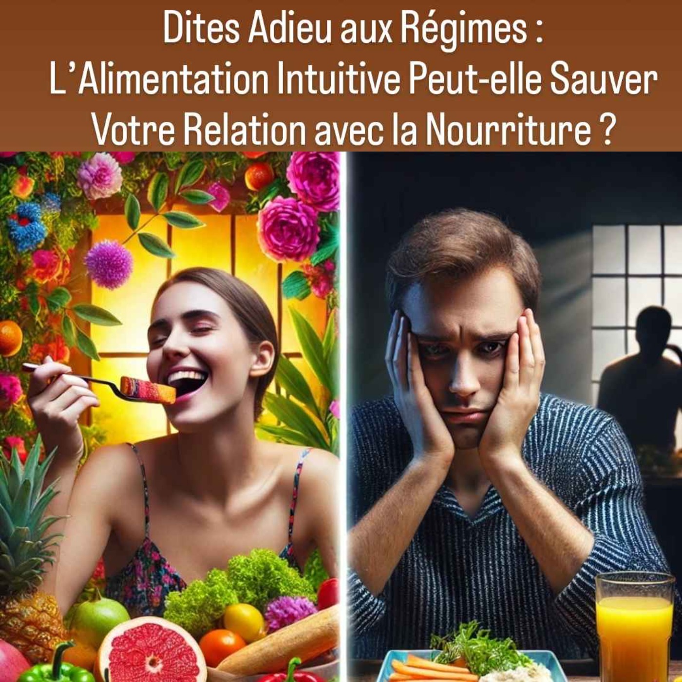 Dites Adieu aux régimes : l'Alimentation Intuitive Peut-elle Sauver votre Relation avec la Nourriture?
