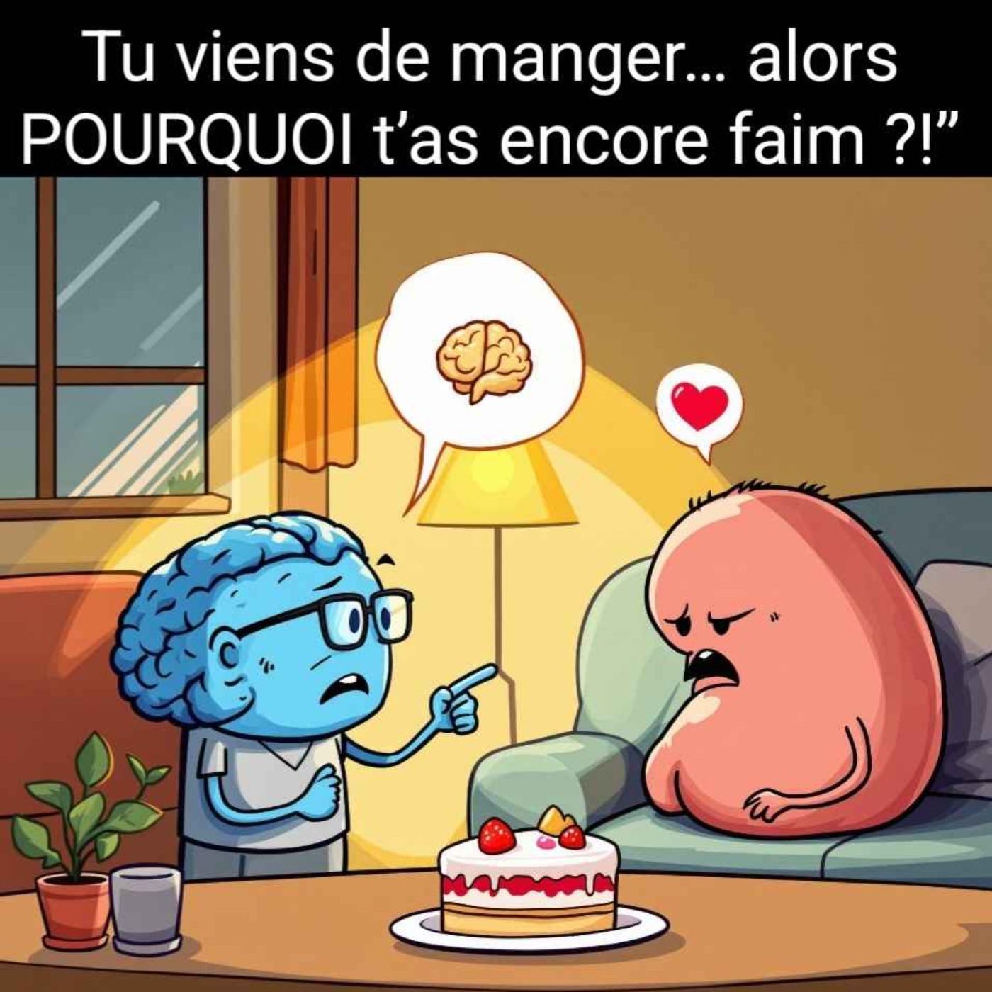 Tu viens de manger… alors POURQUOI t’as encore faim ?! episode artwork