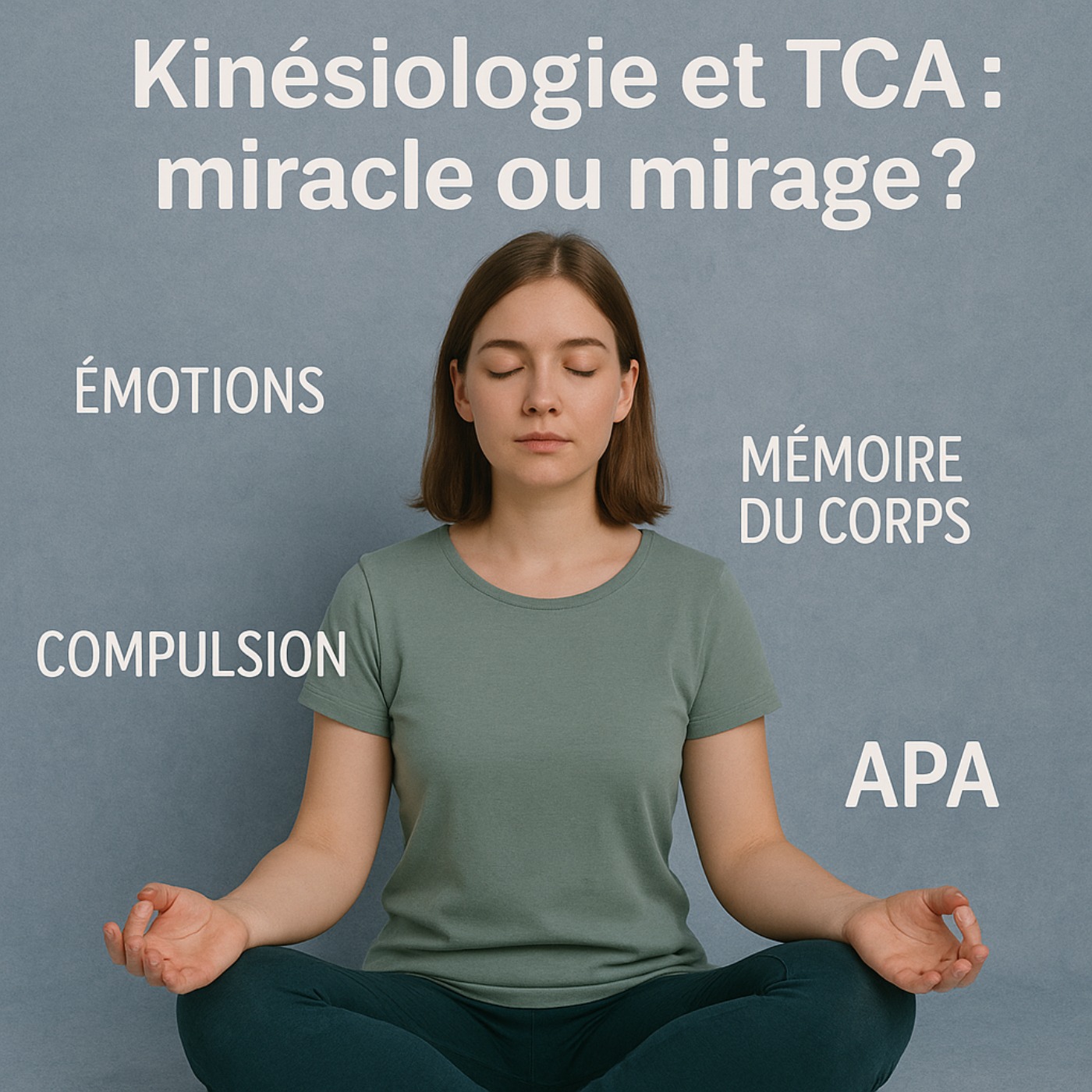 Kinésiologie et TCA : miracle ou mirage?