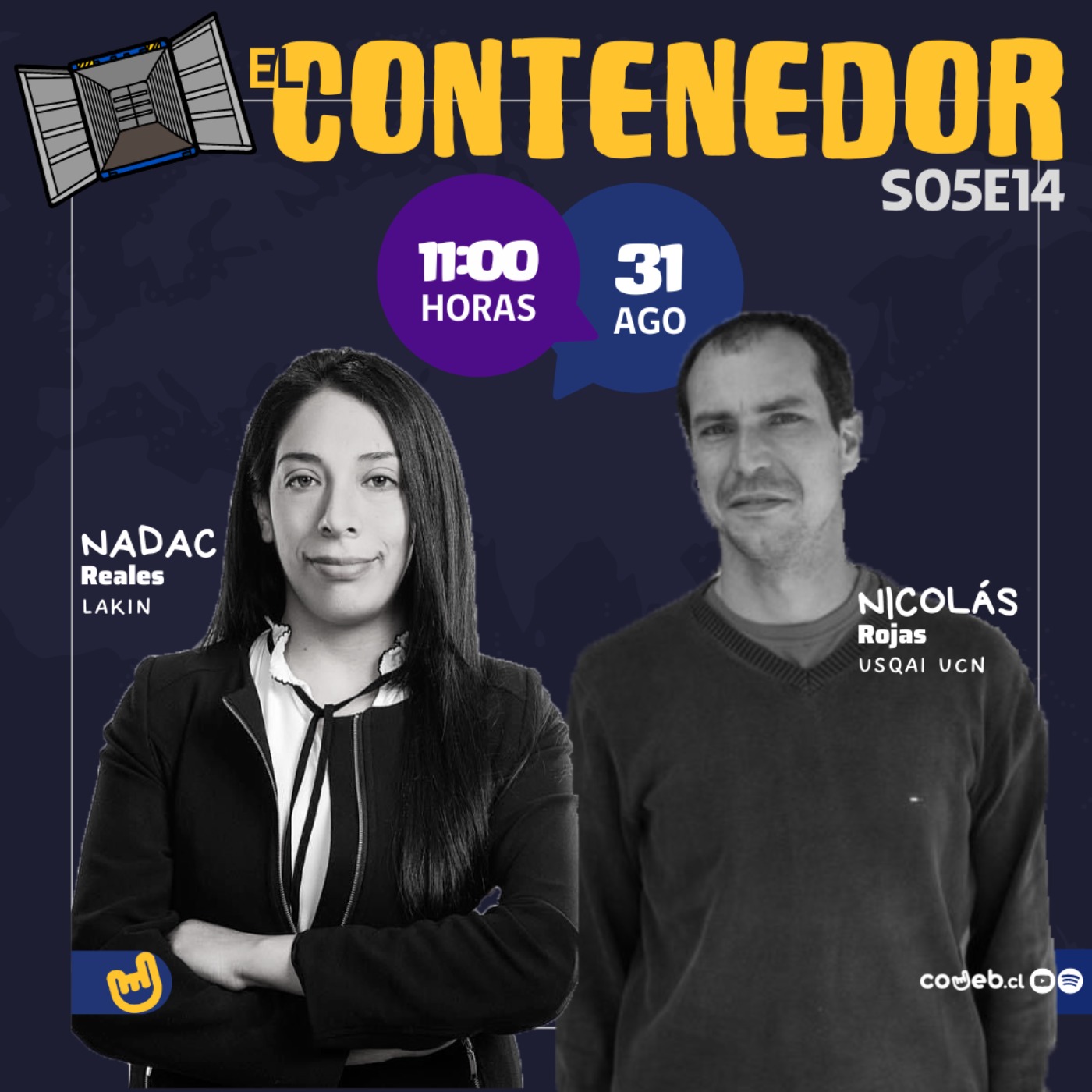 El Contenedor | S05E14 | Lakin & Usqai UCN episode artwork