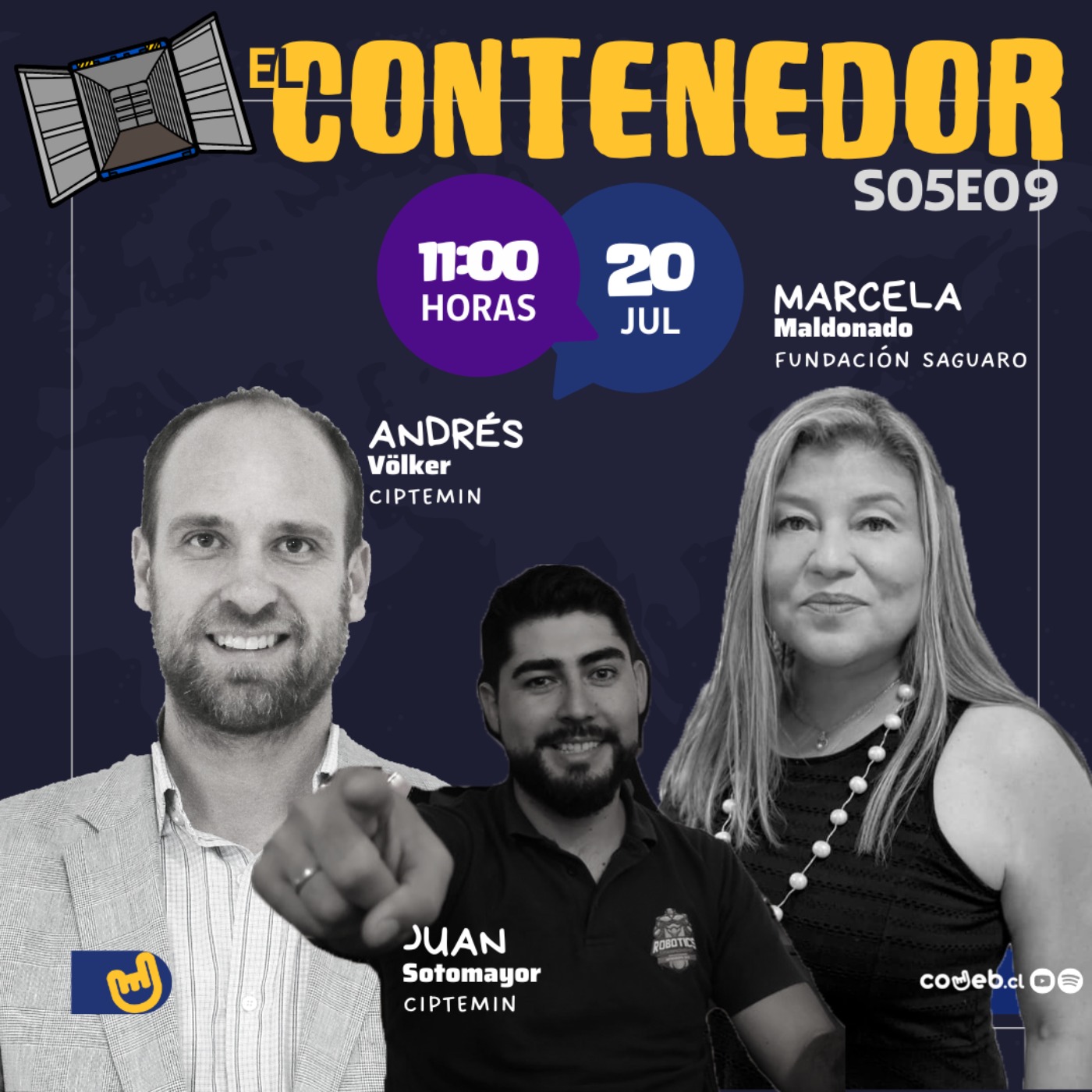 El Contenedor | S05E09 | Ciptemin & Fundación Saguaro episode artwork