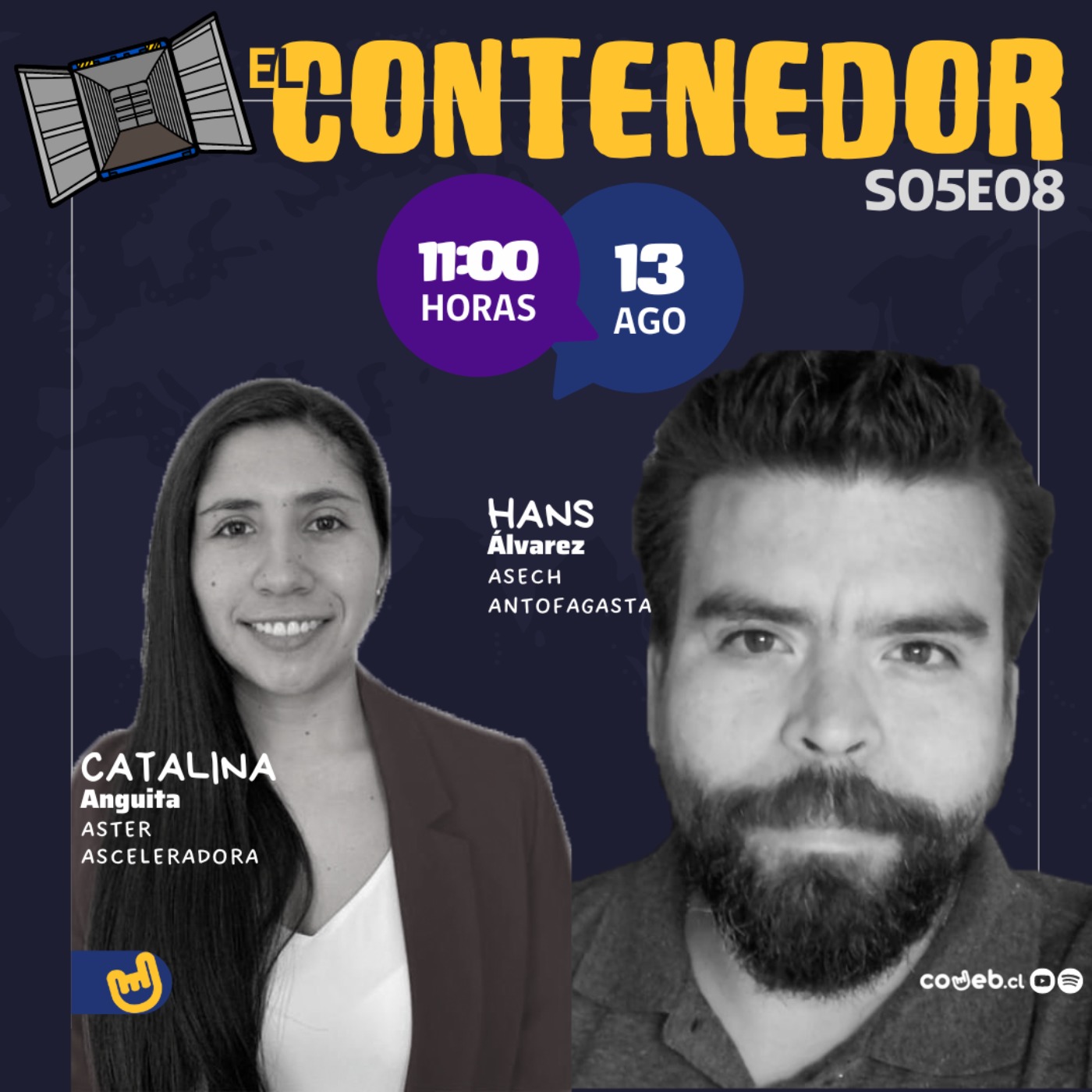 El Contenedor | S05E08 | Aster Aceleradora & Asech episode artwork