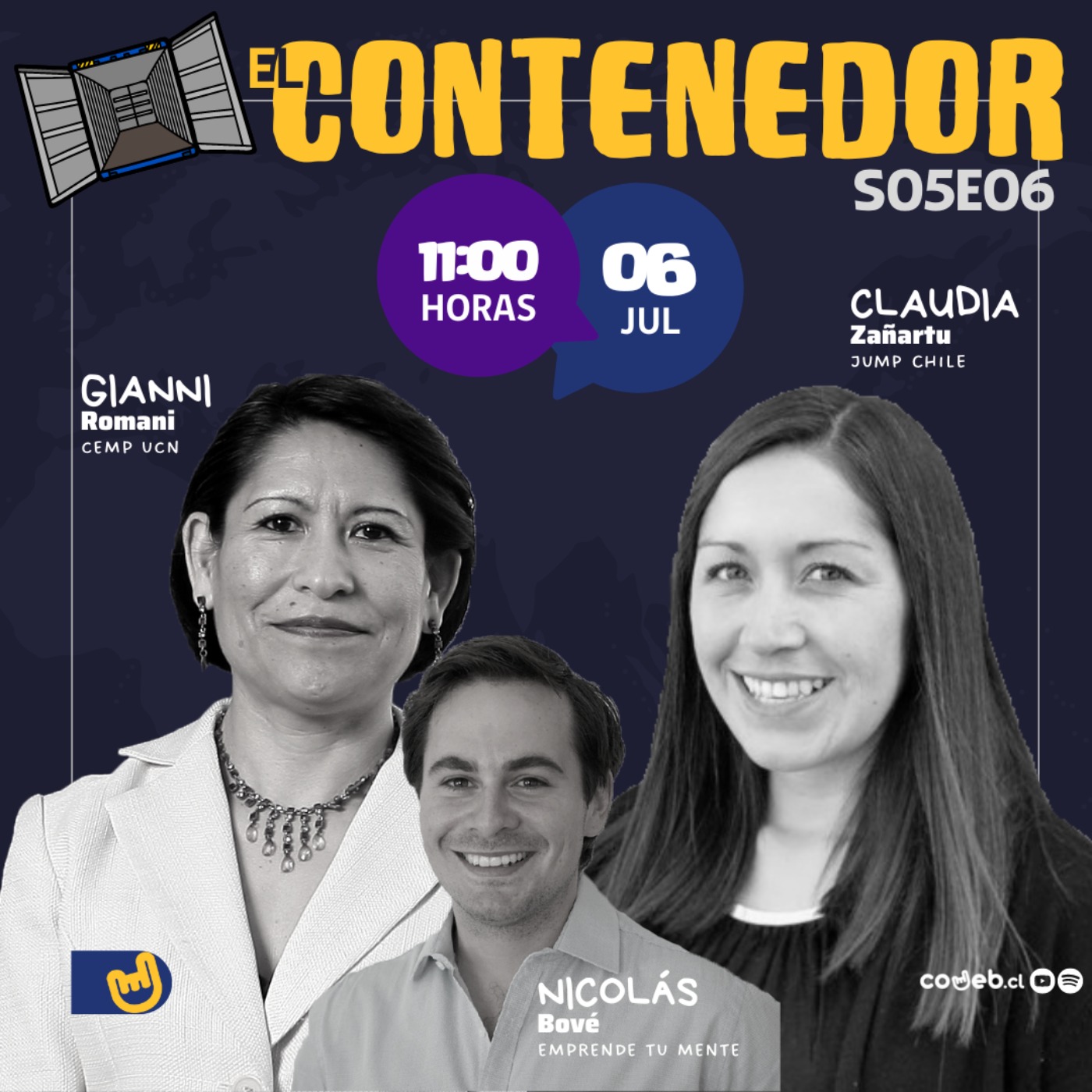 El Contenedor | S05E06 | CEMP UCN • Emprende tu Mente • Jump Chile episode artwork