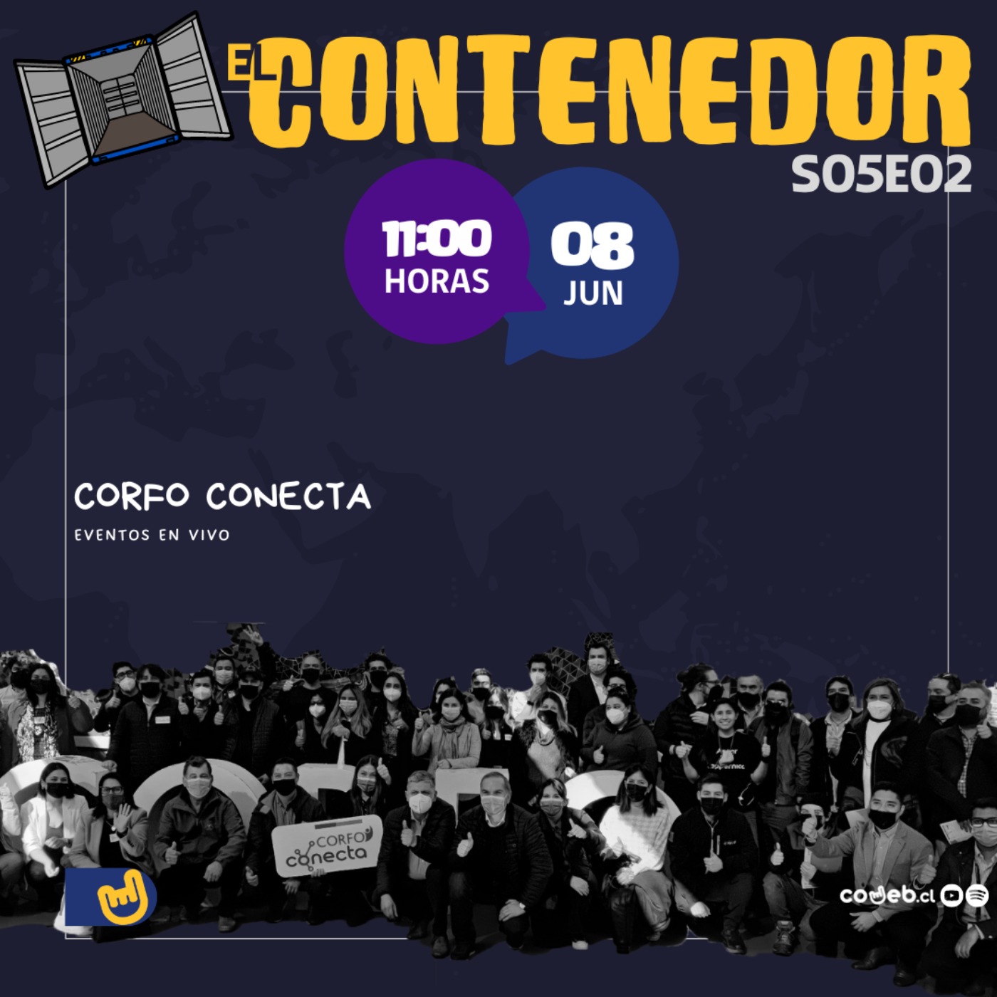 El Contenedor | S05E02 | Corfo Conecta episode artwork