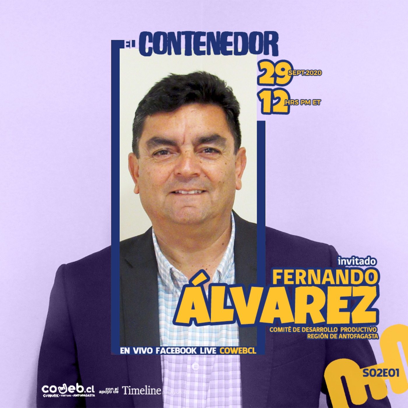El Contenedor | S02E01 | Comité de Desarrollo Productivo de la Región de Antofagasta episode artwork