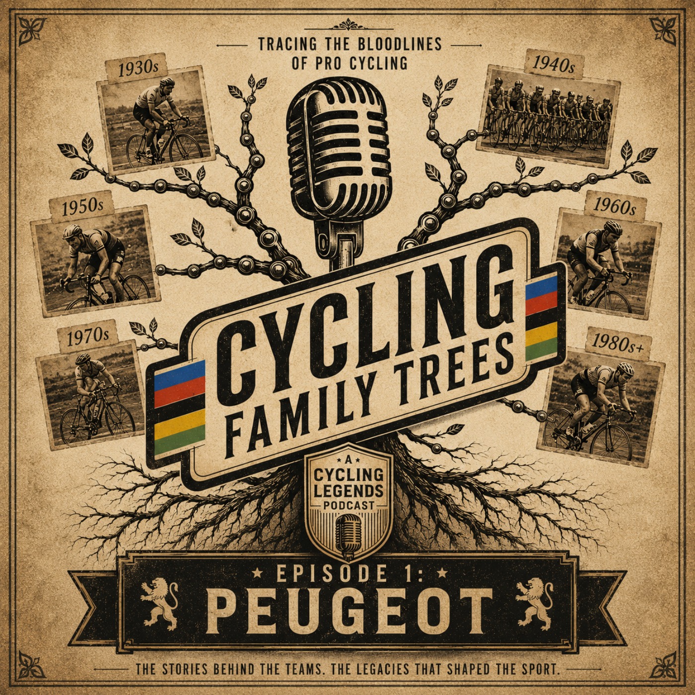 Cycling Family Trees Episode 1 - Peugeot episode artwork