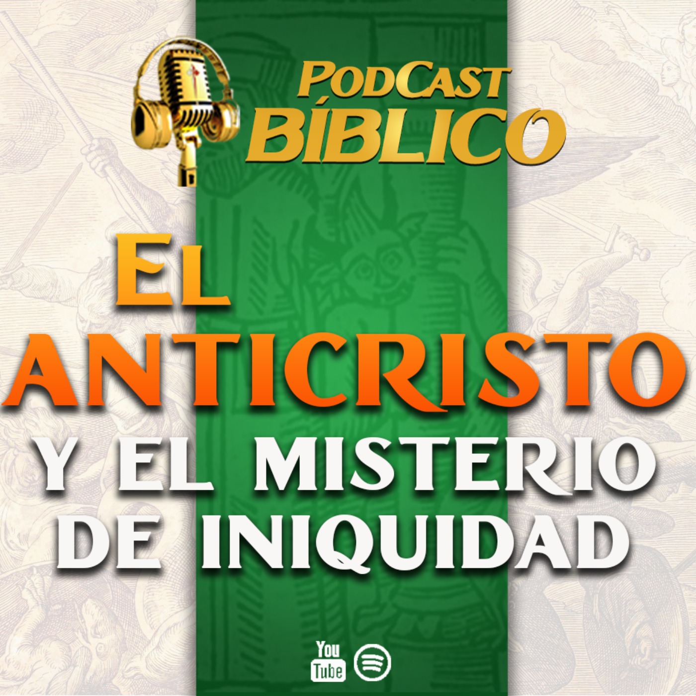 El anticristo y el misterio de iniquidad 🎙️46° Pódcast Bíblico Caballeros de la Virgen episode artwork