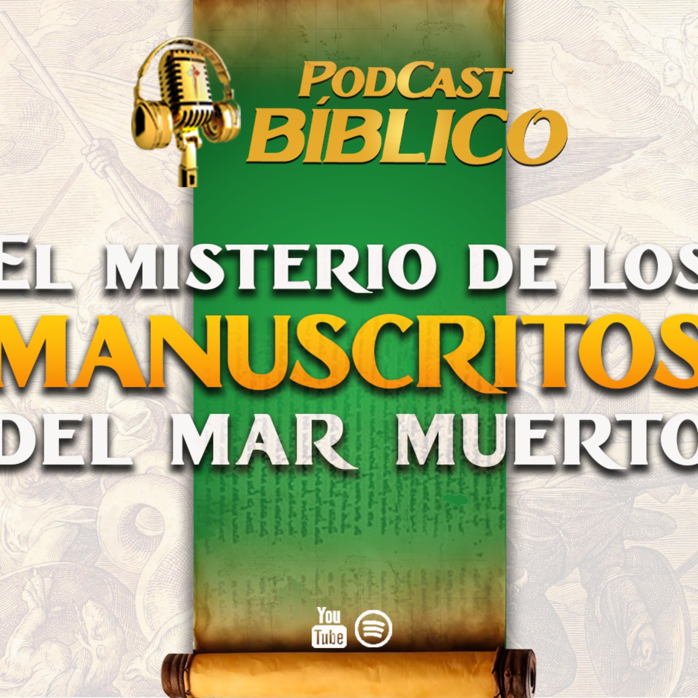 El misterio de los manuscritos del Mar Muerto🎙️48° Pódcast Bíblico Caballeros de la Virgen episode artwork