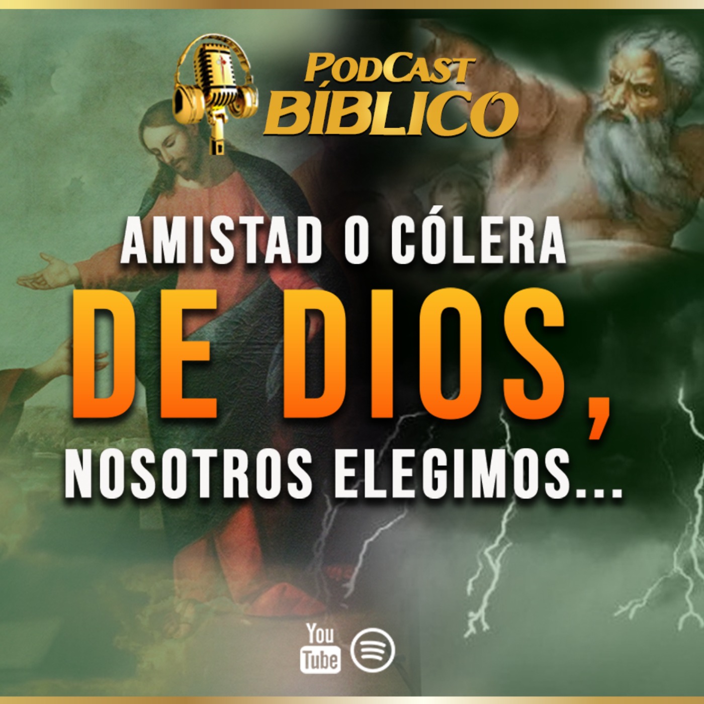 ¿Amistad o cólera de Dios? 🫵🏻 ¡Tú eliges! 60° Podcast Bíblico episode artwork