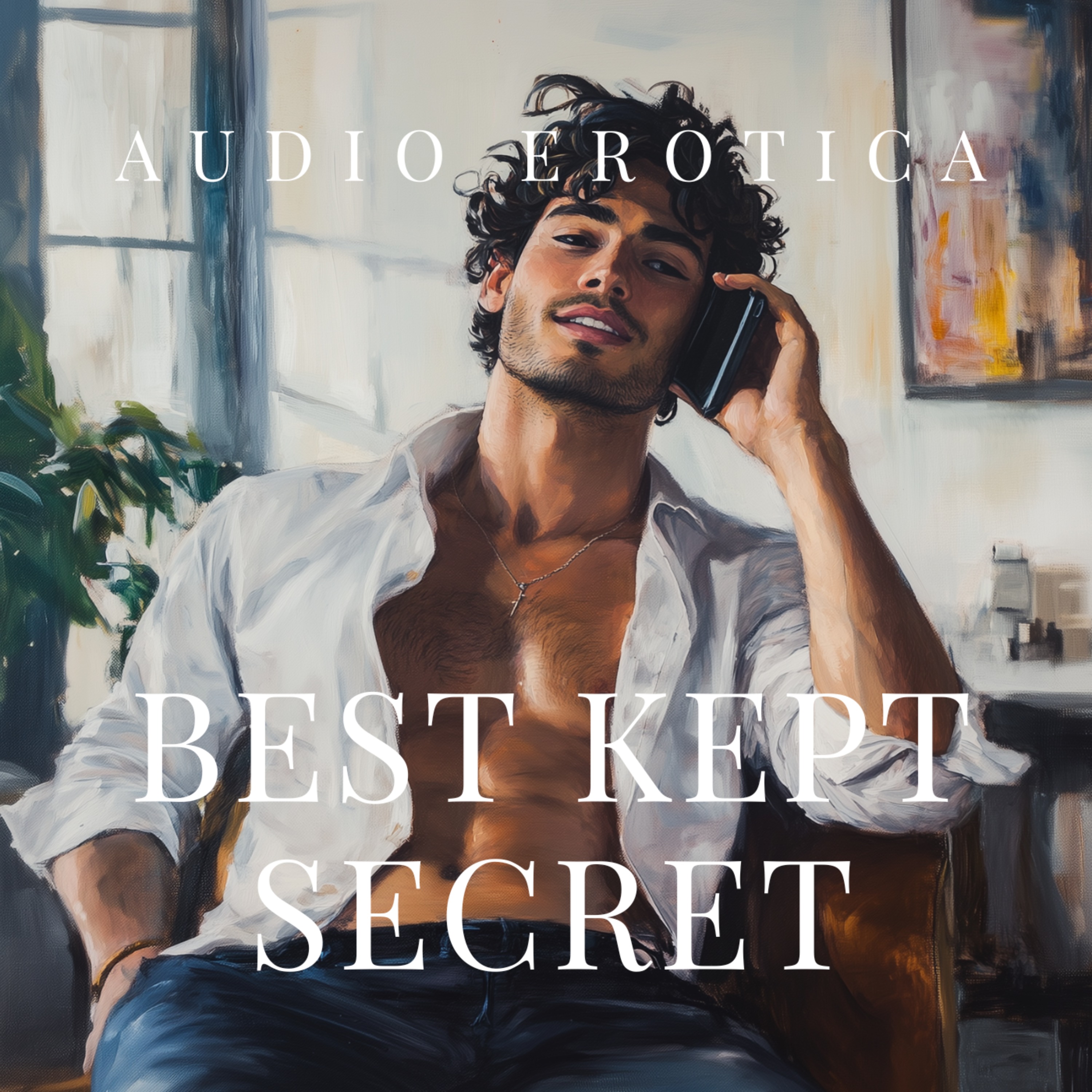 He’s guiding you through your self enjoyment while on loudspeaker - Erotica Audiobook