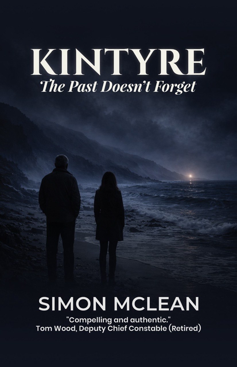 Kintyre: Simon McLean on Undercover Policing, Cold Cases, Human Trafficking & Crime Fiction | Glasgow Book Launch 2026