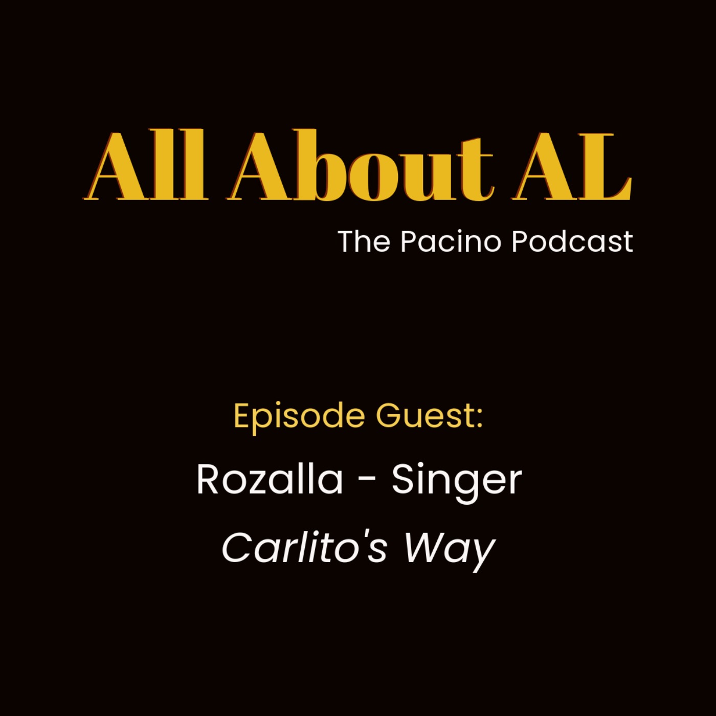 Episode 8: Carlito's Way with Rozalla