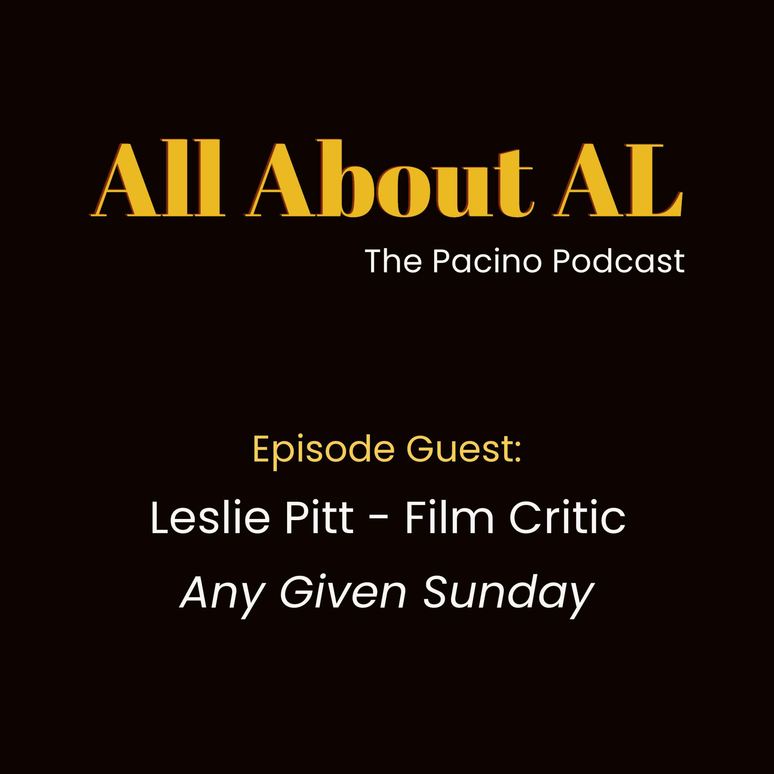 Episode 15: Any Given Sunday with Leslie Pitt