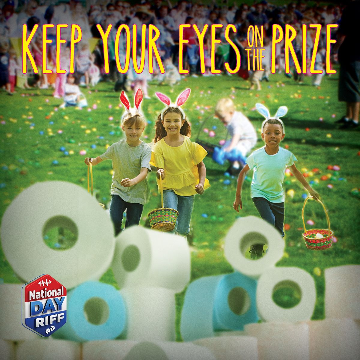 cover art for S3: Keep Your Eyes on the Prize - A National Day Riff Easter Tradition