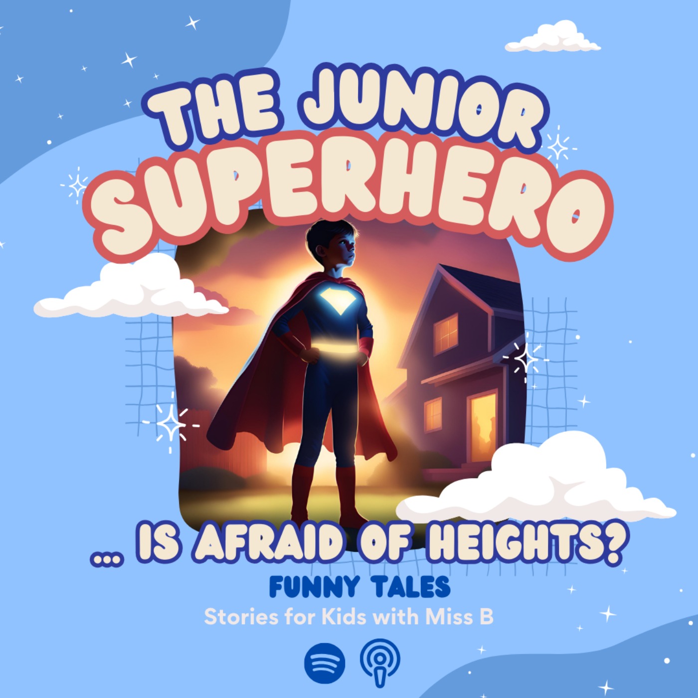 The Junior Superhero... Is Afraid Of Heights?