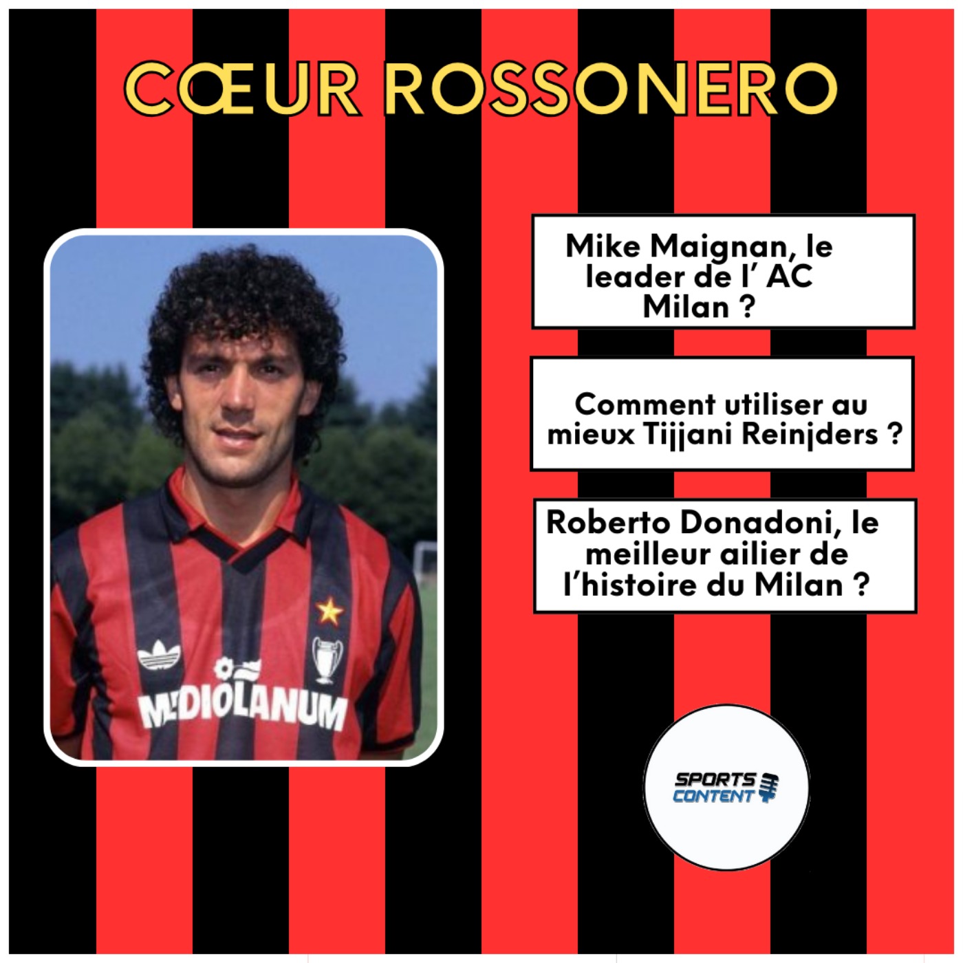 Roberto Donadoni, le meilleur ailier de l'histoire de l'AC Milan ? episode artwork