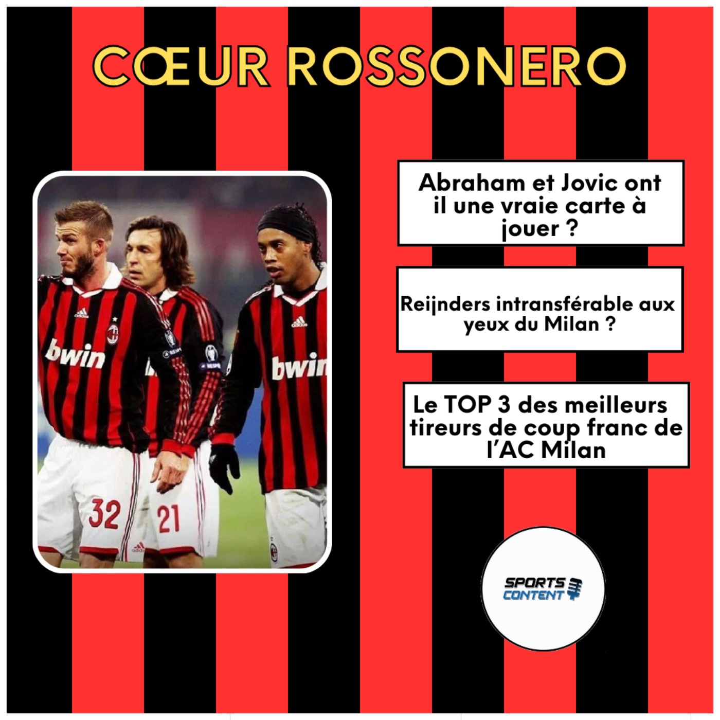 le TOP 3 des meilleurs tireurs de coup franc de l'AC Milan episode artwork