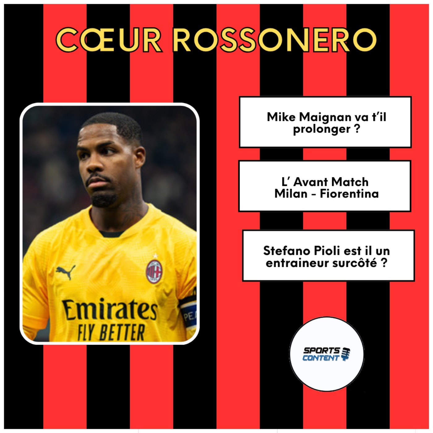 #8  L'Hebdo : L' avant match AC Milan - Fiorentina