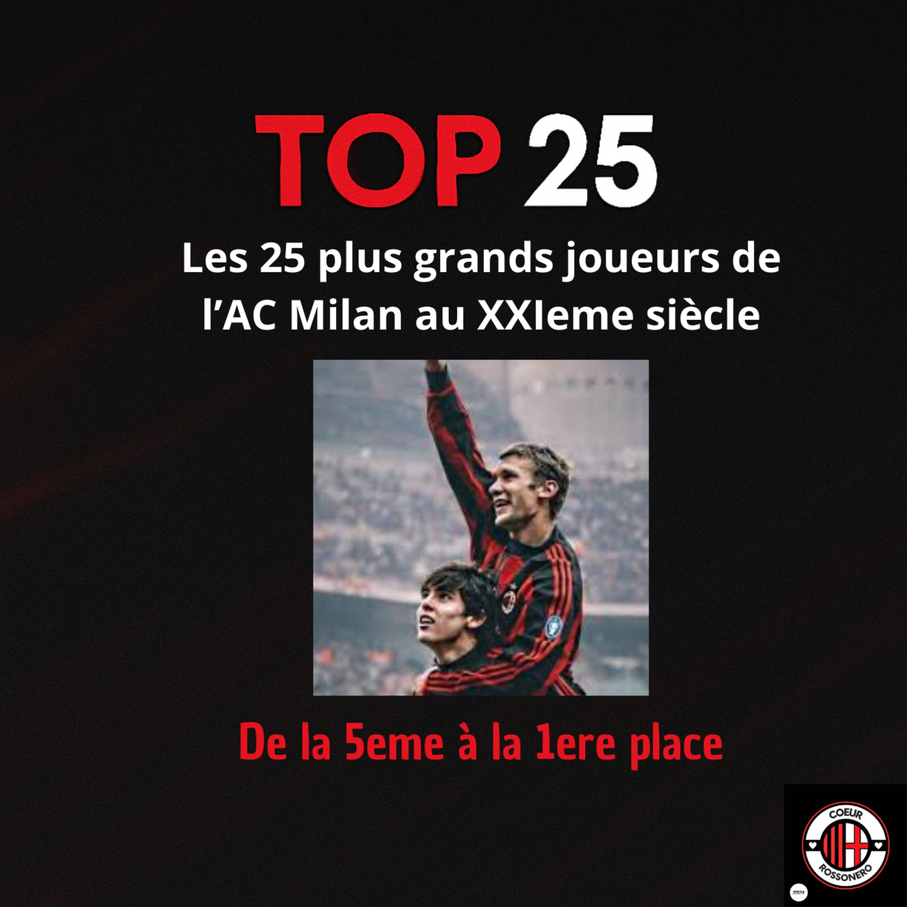 (part 5) TOP 25 : Les plus grands joueurs de l' AC Milan au XXIème siècle episode artwork