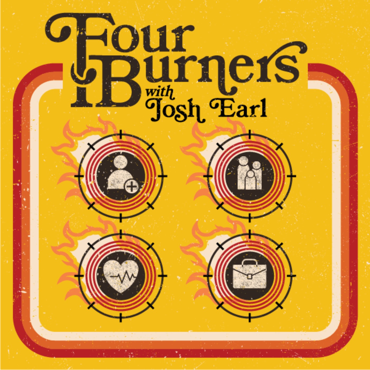 cover art for Four Burners - Ben Brown