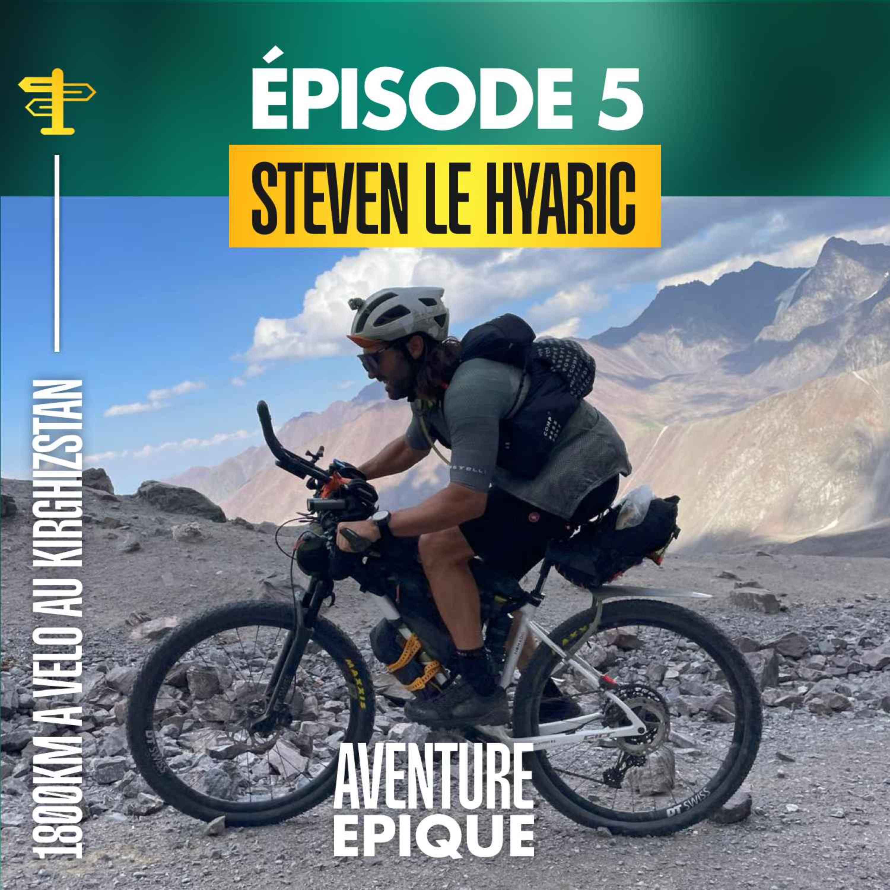 #5. Steven Le Hyaric" 1 800km d'ultra-endurance à vélo au Kirghizstan"