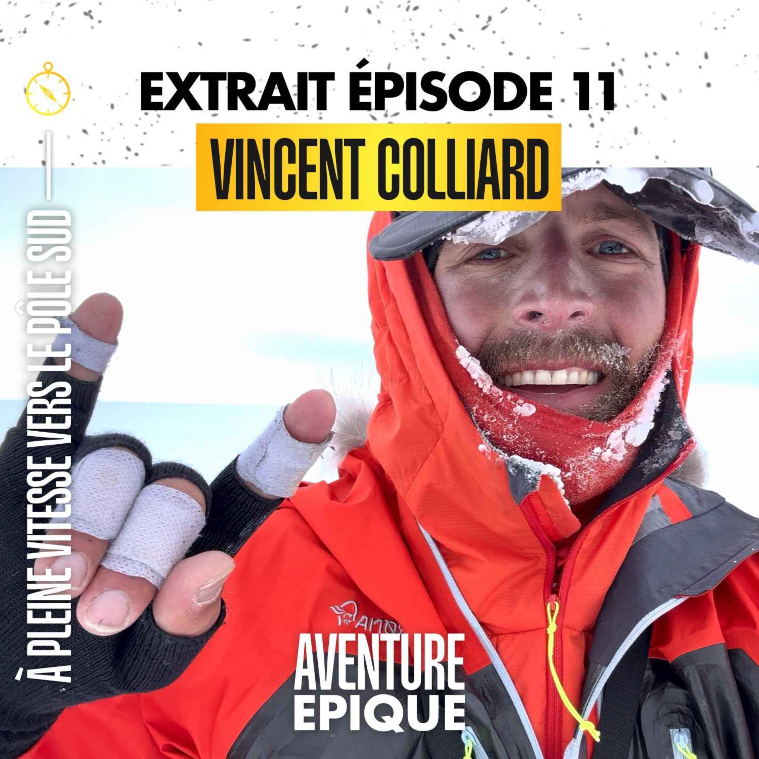 [EXTRAIT] Vincent Colliard "A toute vitesse vers le Pôle Sud"