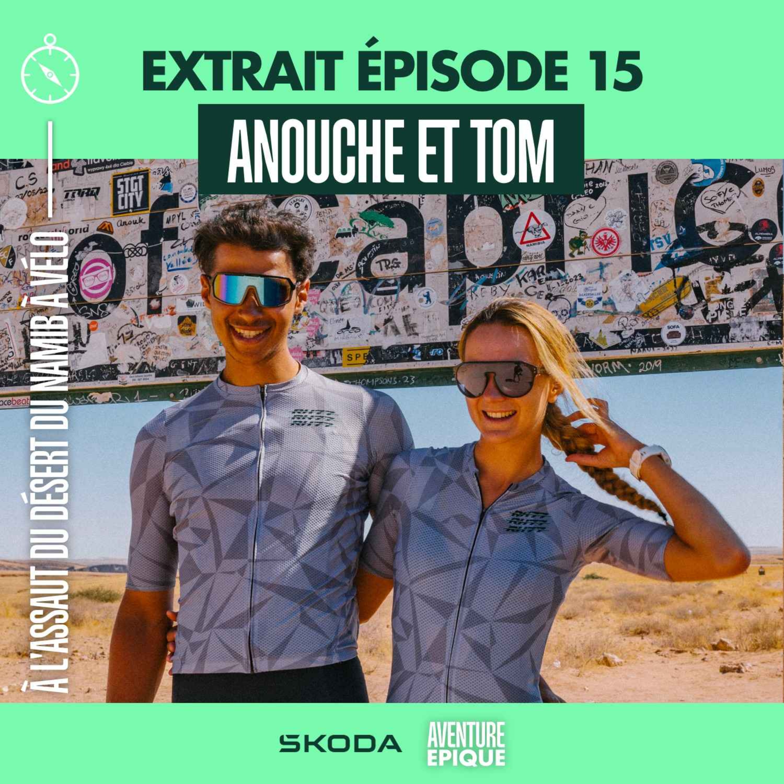 [EXTRAIT] Anouche & Tom "2200 kilomètres à vélo en Namibie, dans le plus vieux désert du monde"
