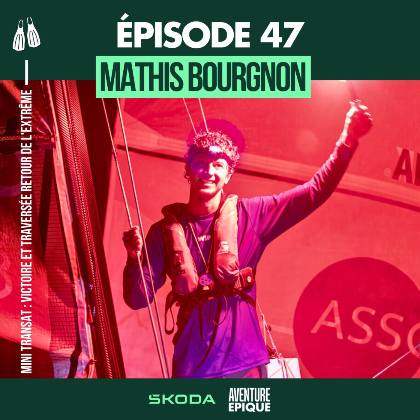 Mathis Bourgnon : Mini Transat, victoire et traversée retour de l'extrême episode artwork