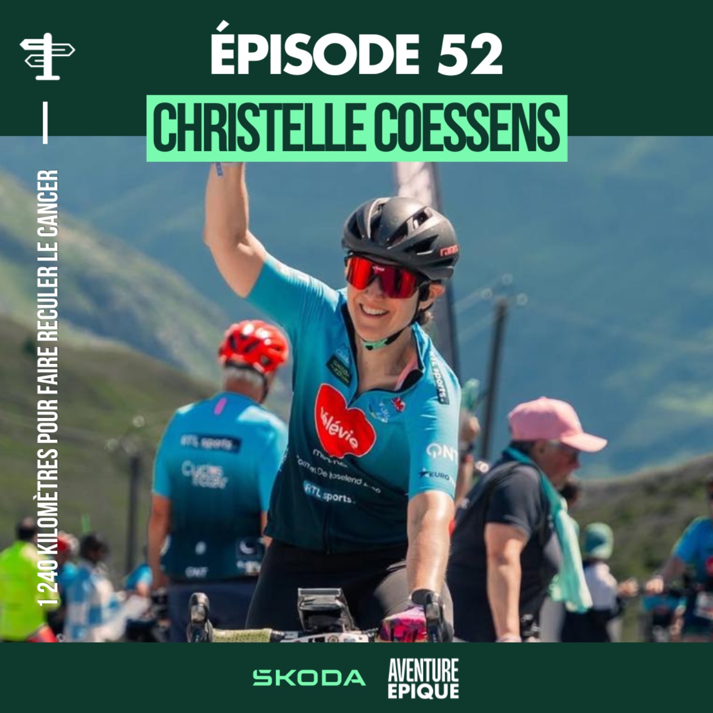 1 240 kilomètres pour faire reculer le cancer : le défi de Christelle Coessens episode artwork