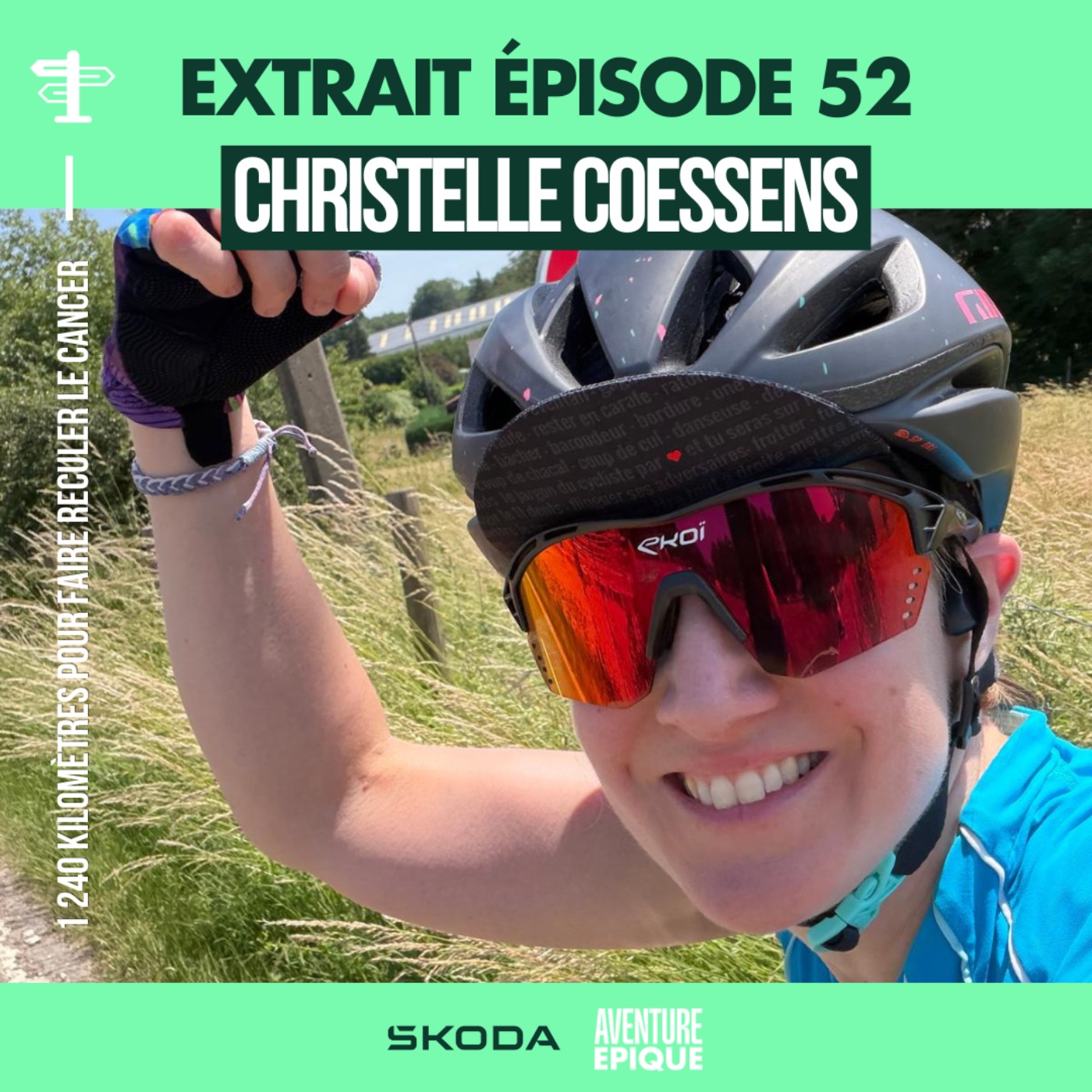 [EXTRAIT] 1 240 kilomètres pour faire reculer le cancer : le défi de Christelle Coessens episode artwork