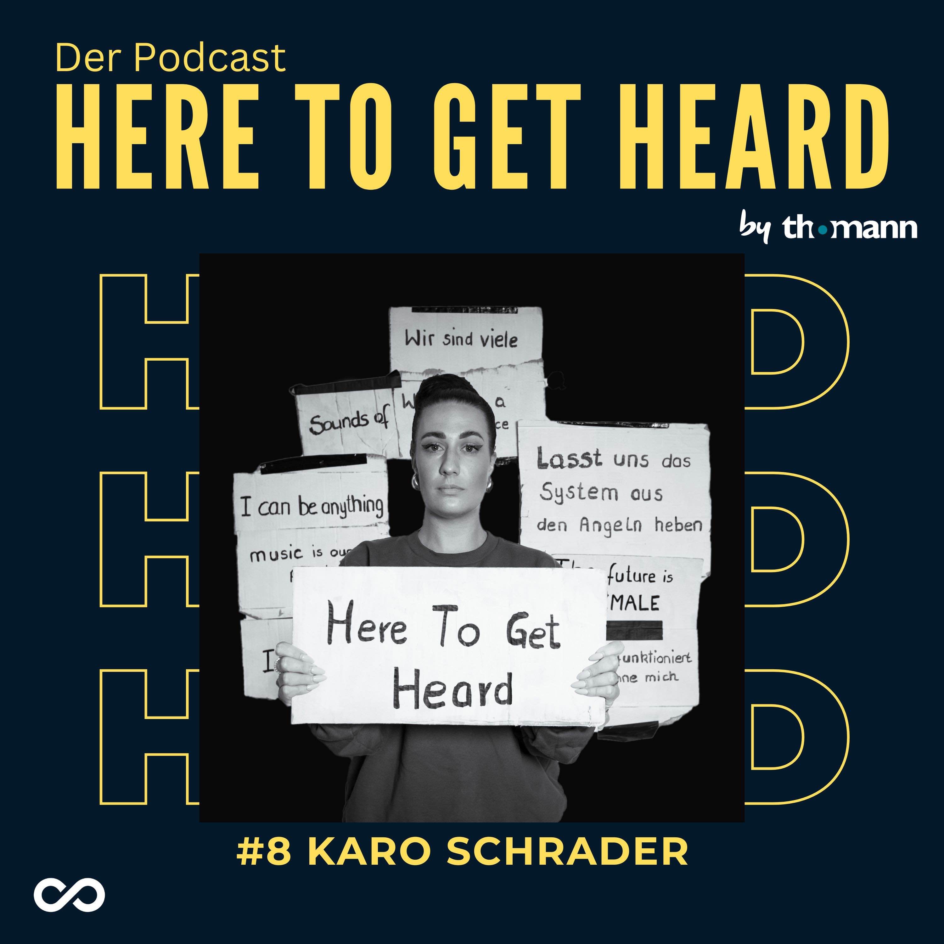 HERE TO GET HEARD