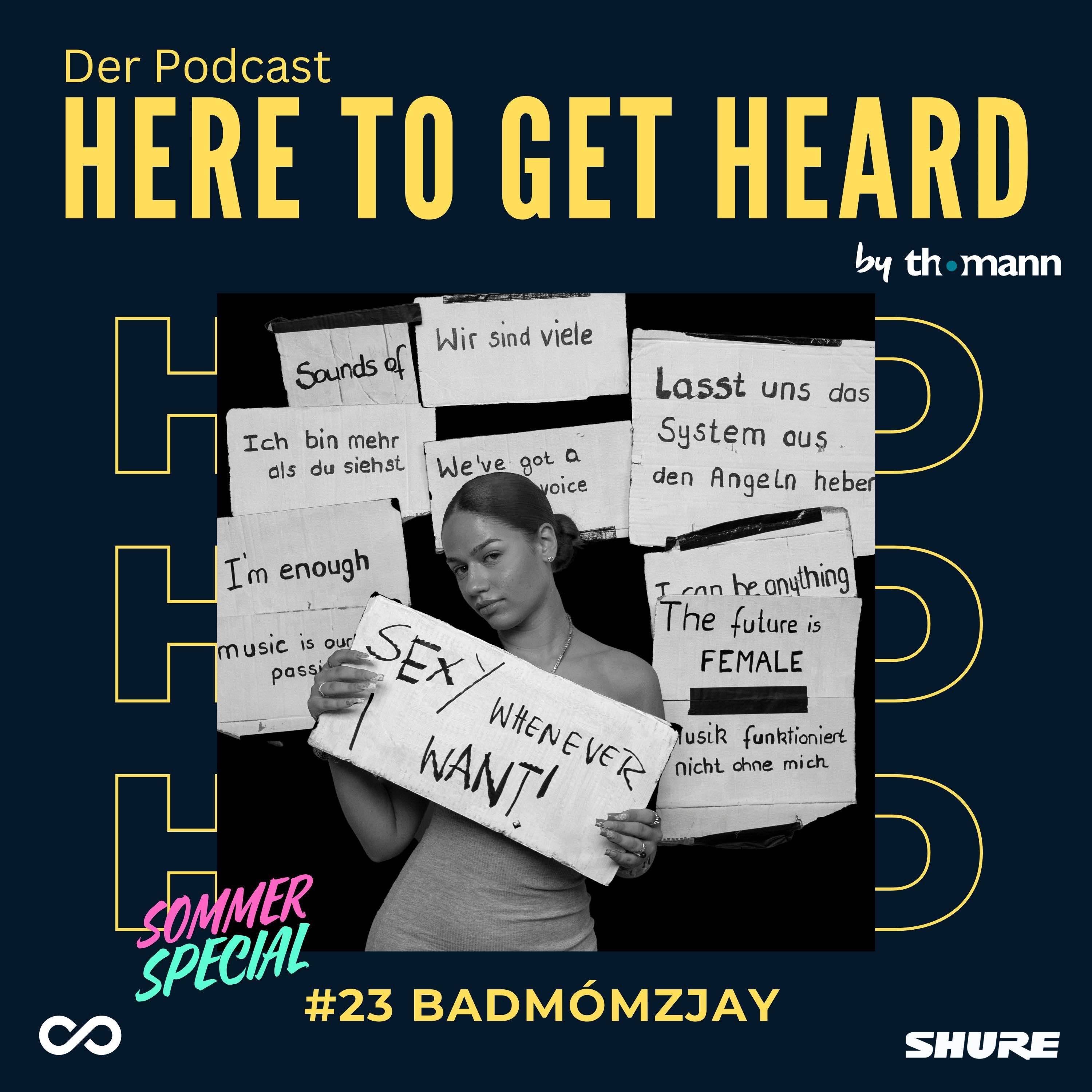 HERE TO GET HEARD