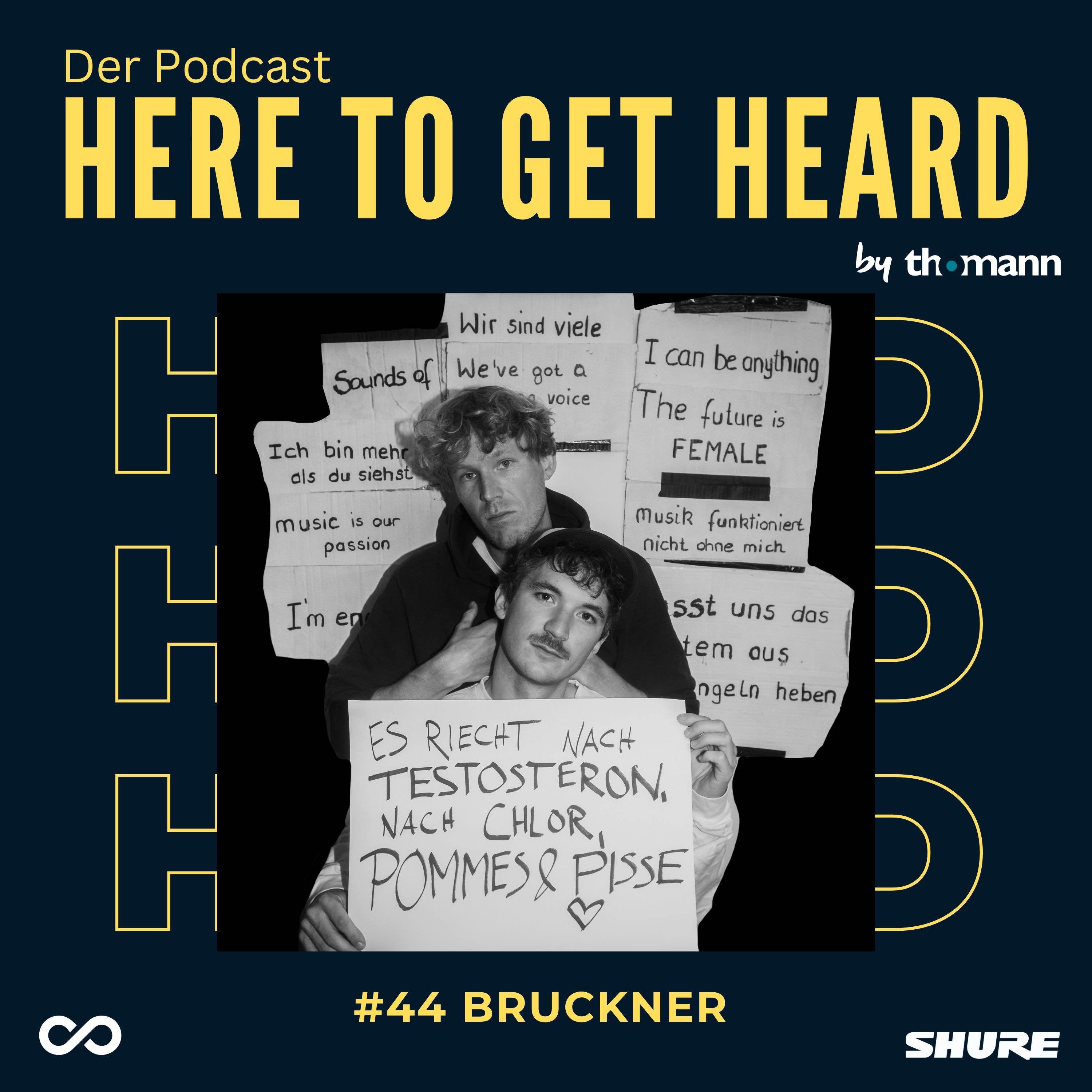 HERE TO GET HEARD