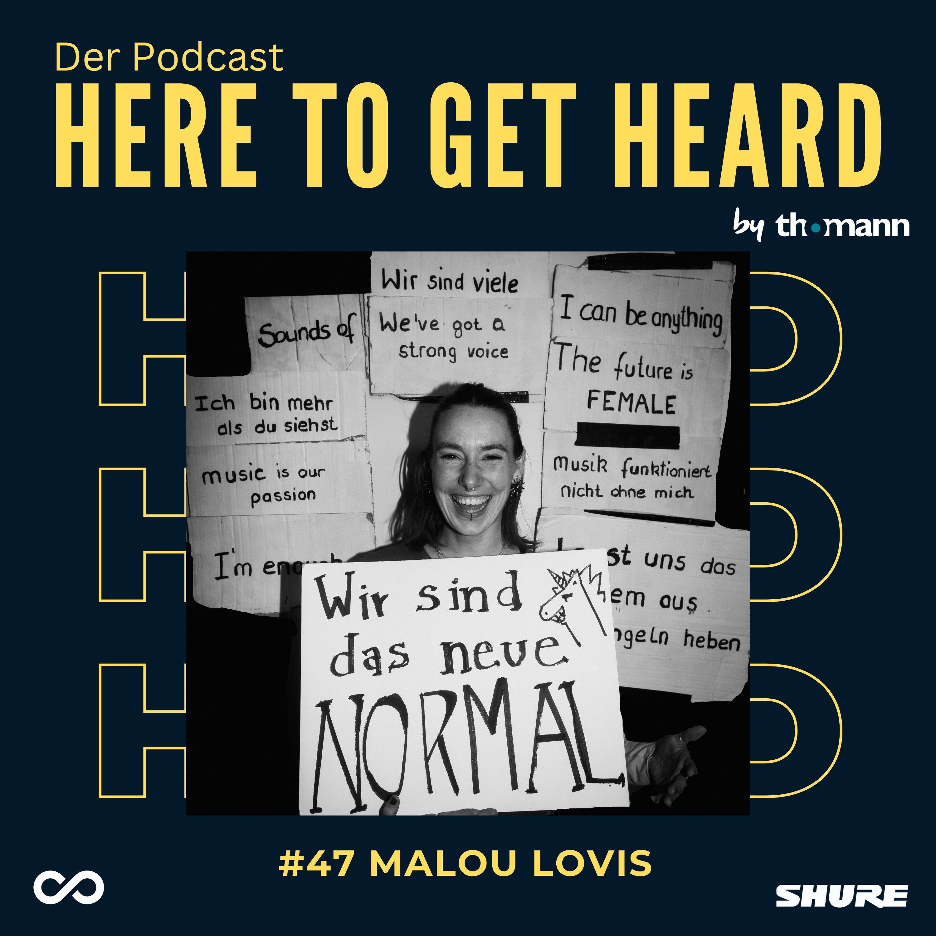 HERE TO GET HEARD