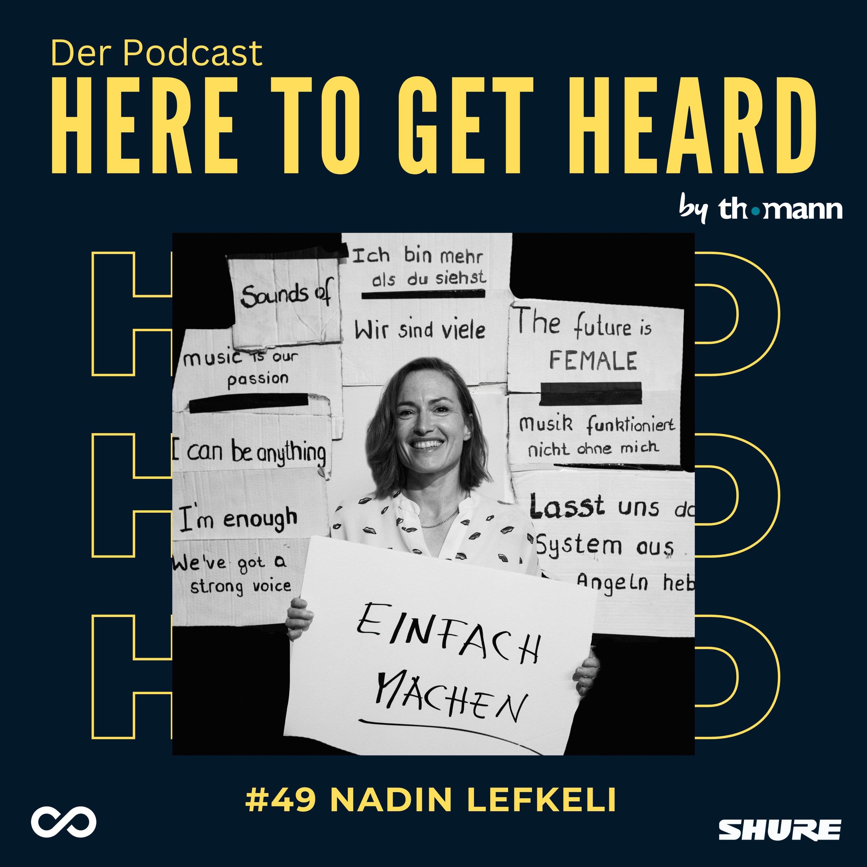 HERE TO GET HEARD