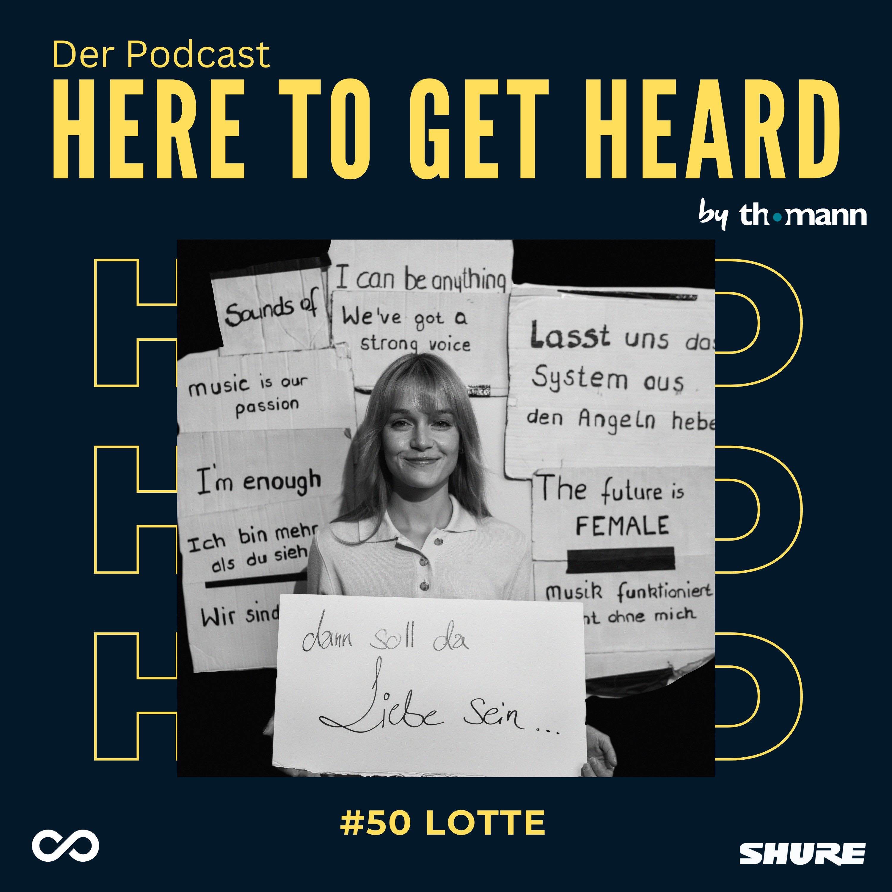 HERE TO GET HEARD