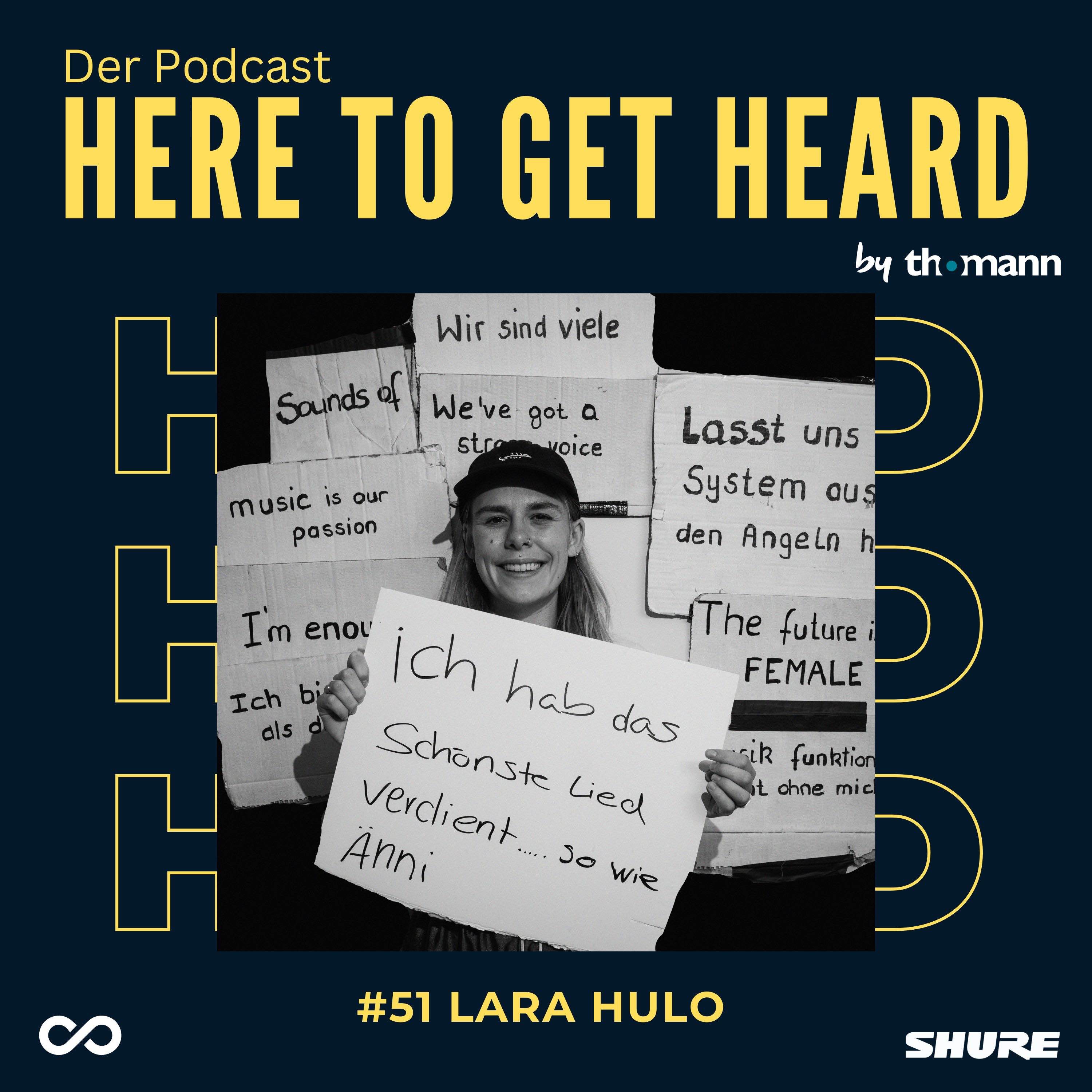 HERE TO GET HEARD