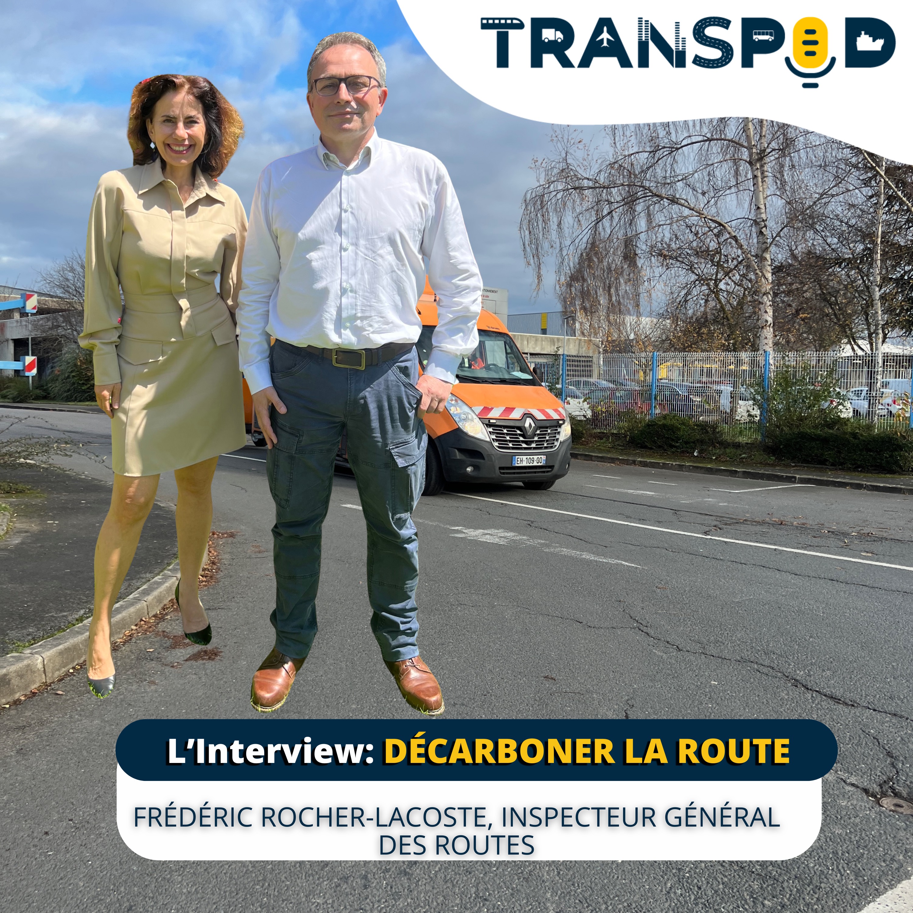 Transpod L'interview : Décarboner la route avec  Frédéric Rocher-Lacoste