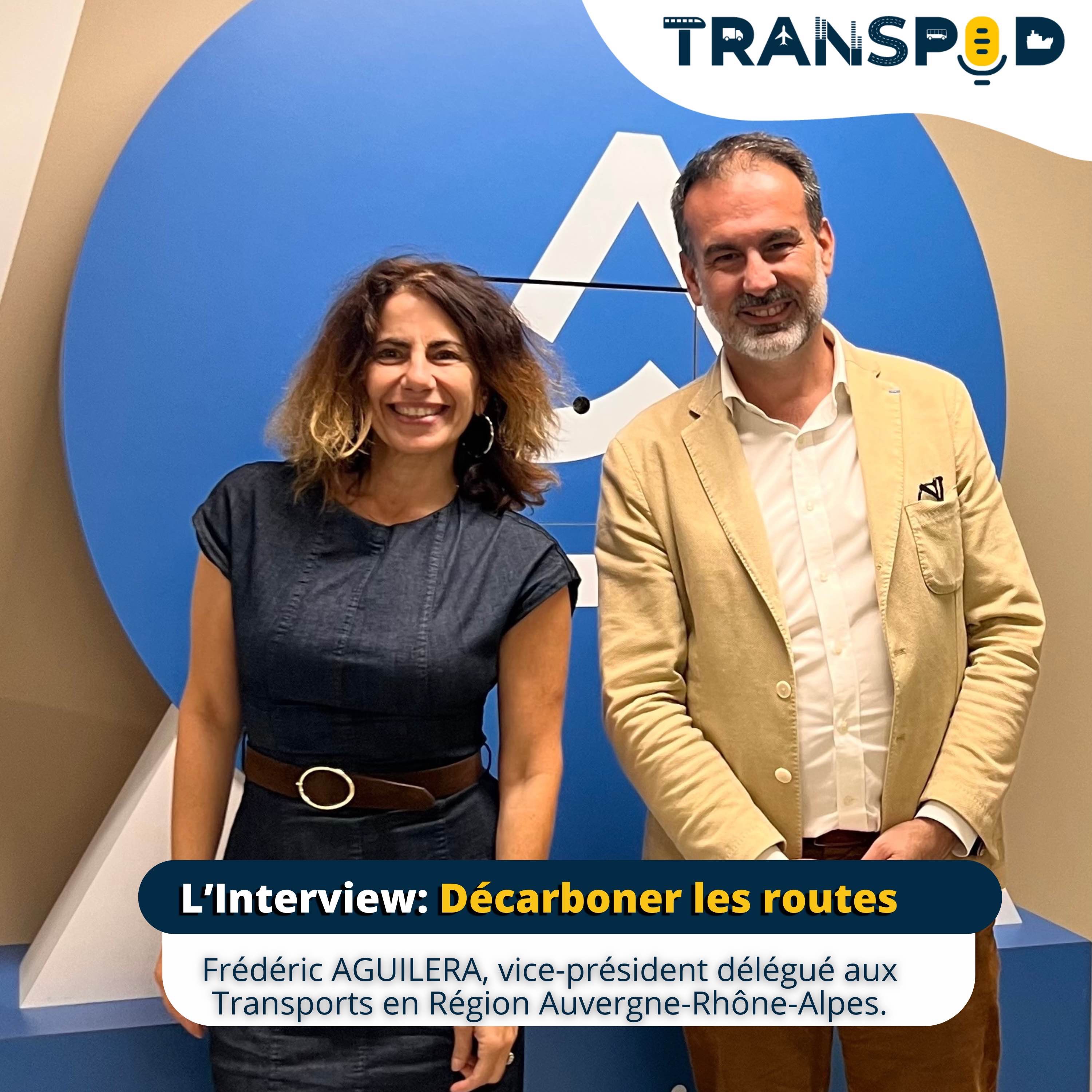 Frédéric Aguilera, vice-président délégué aux Transports en Auvergne-Rhône-Alpes