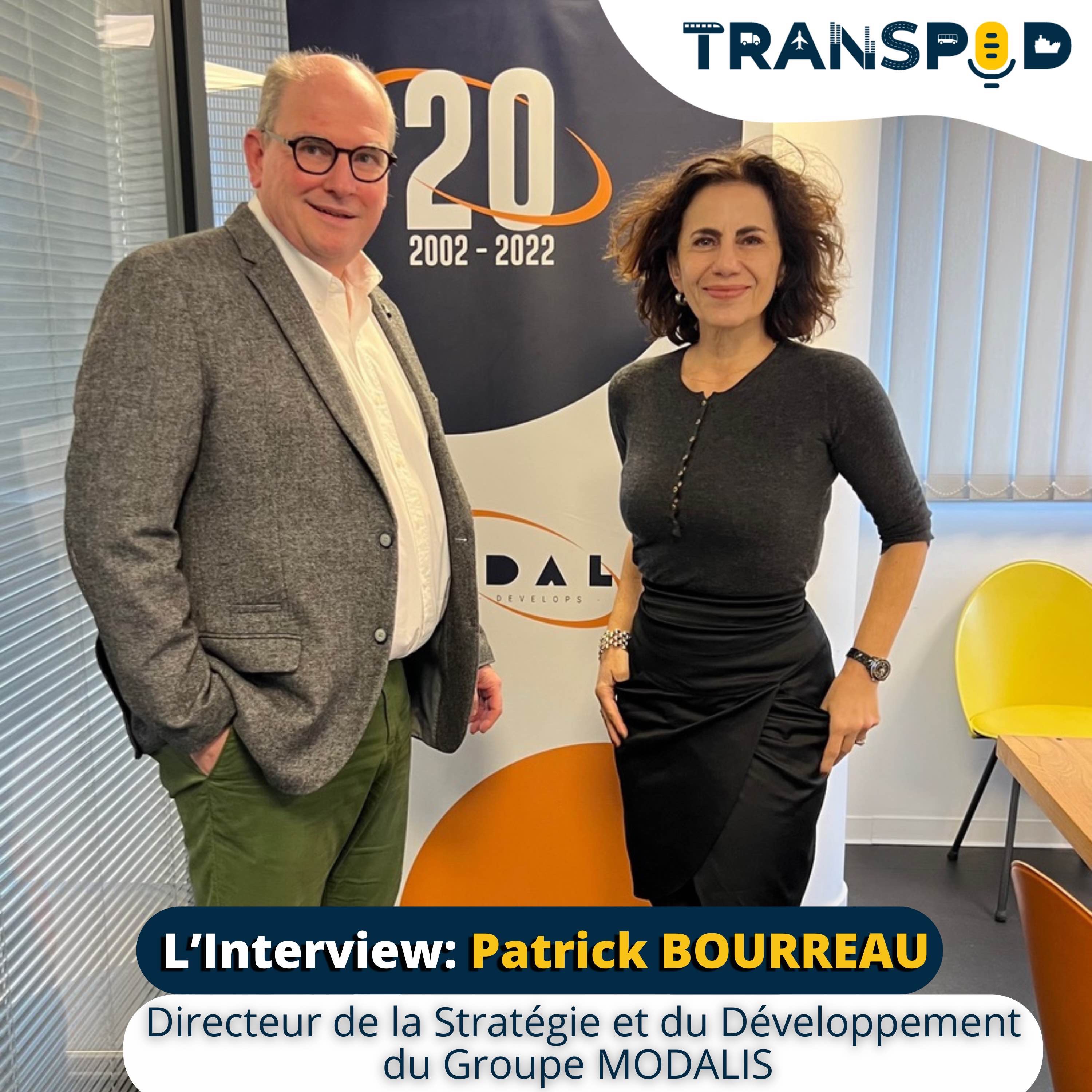 Transpod L’Interview : Patrick Bourreau, Directeur de la Stratégie et du Développement de MODALIS
