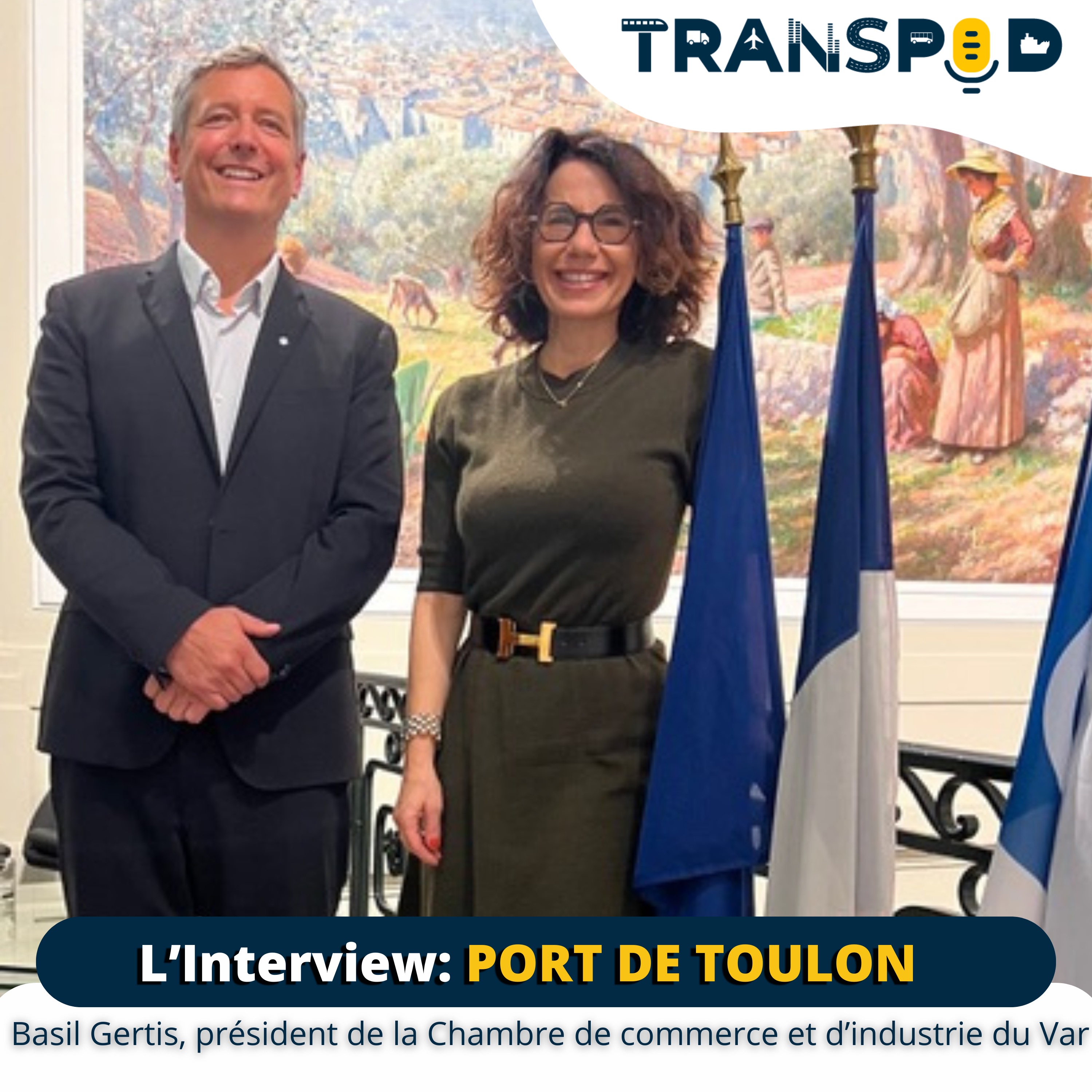 TranSpod L’Interview : Basil Gertis, président de la Chambre de commerce et d’industrie du Var
