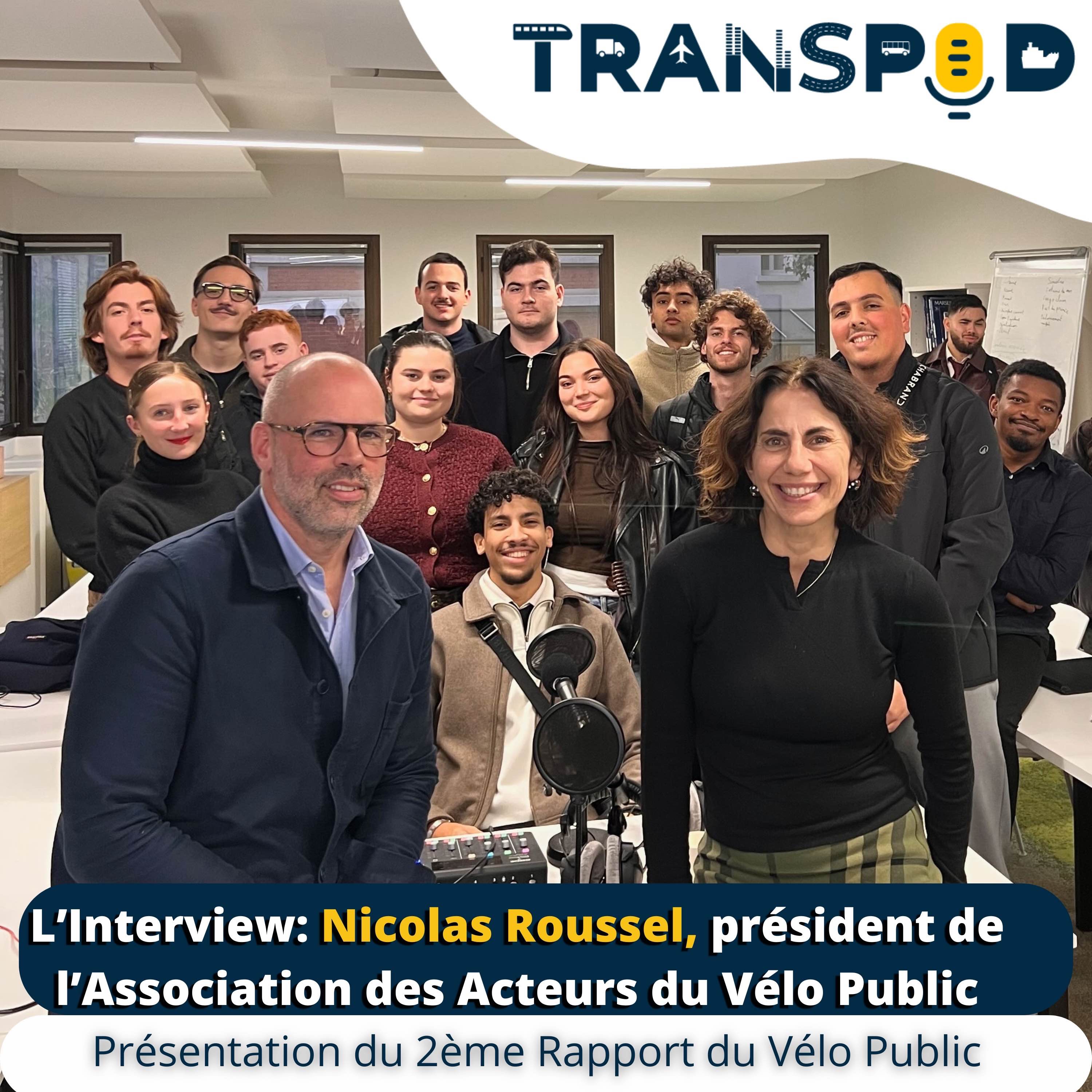 Transpod L’Interview :  Nicolas Roussel, président de l’Association des Acteurs du Vélo Public