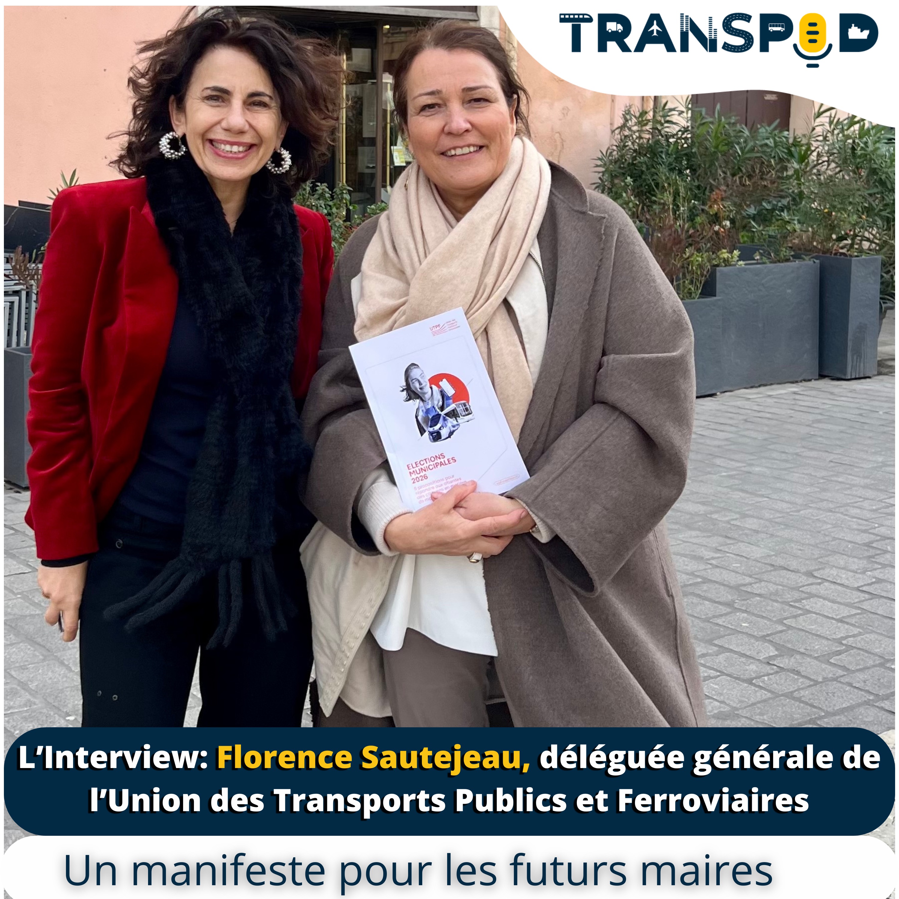 Transpod l’Interview : Florence Sautejeau, déléguée générale de l’Union des Transports Publics et Ferroviaires