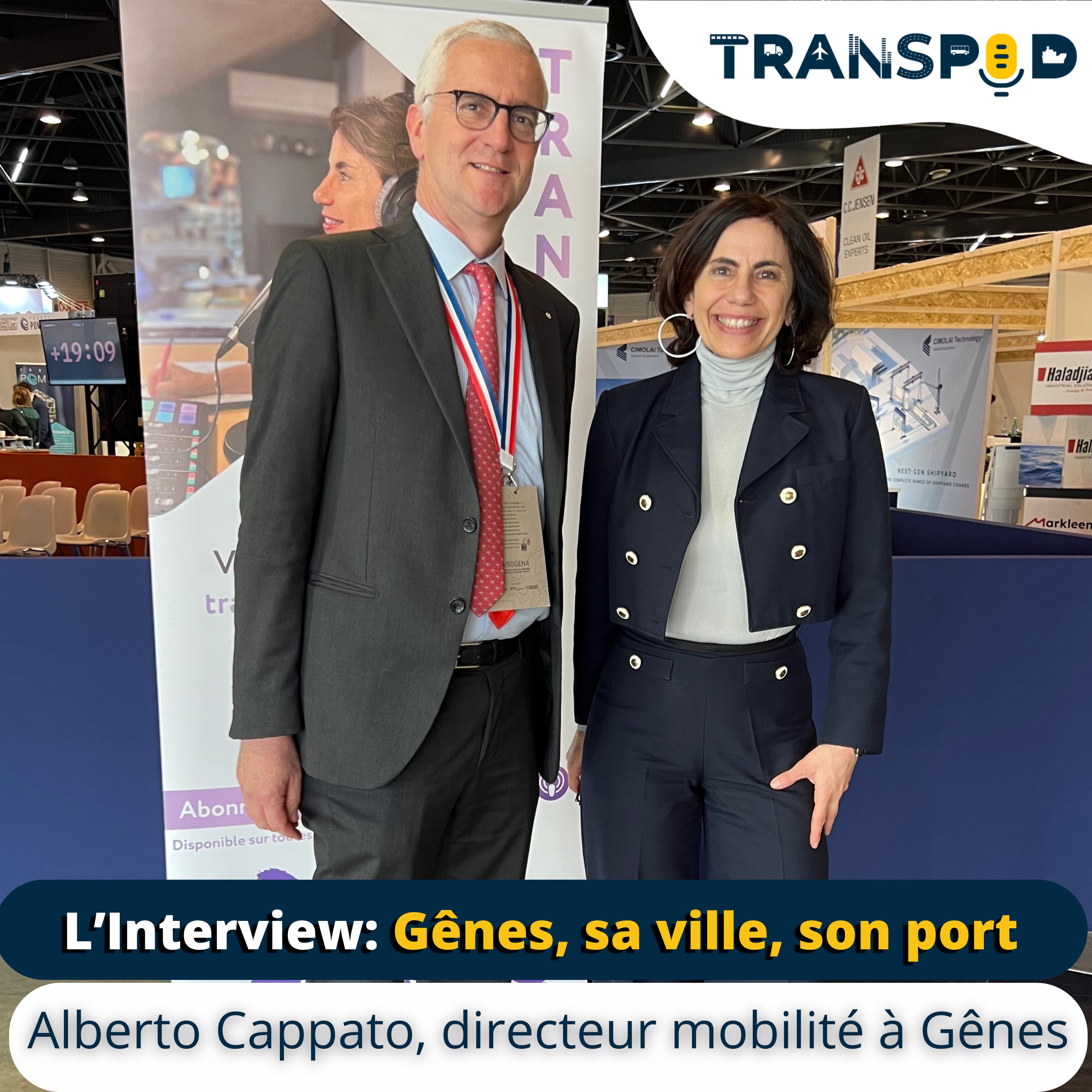Transpod L'interview :  Gênes, sa  ville, son port