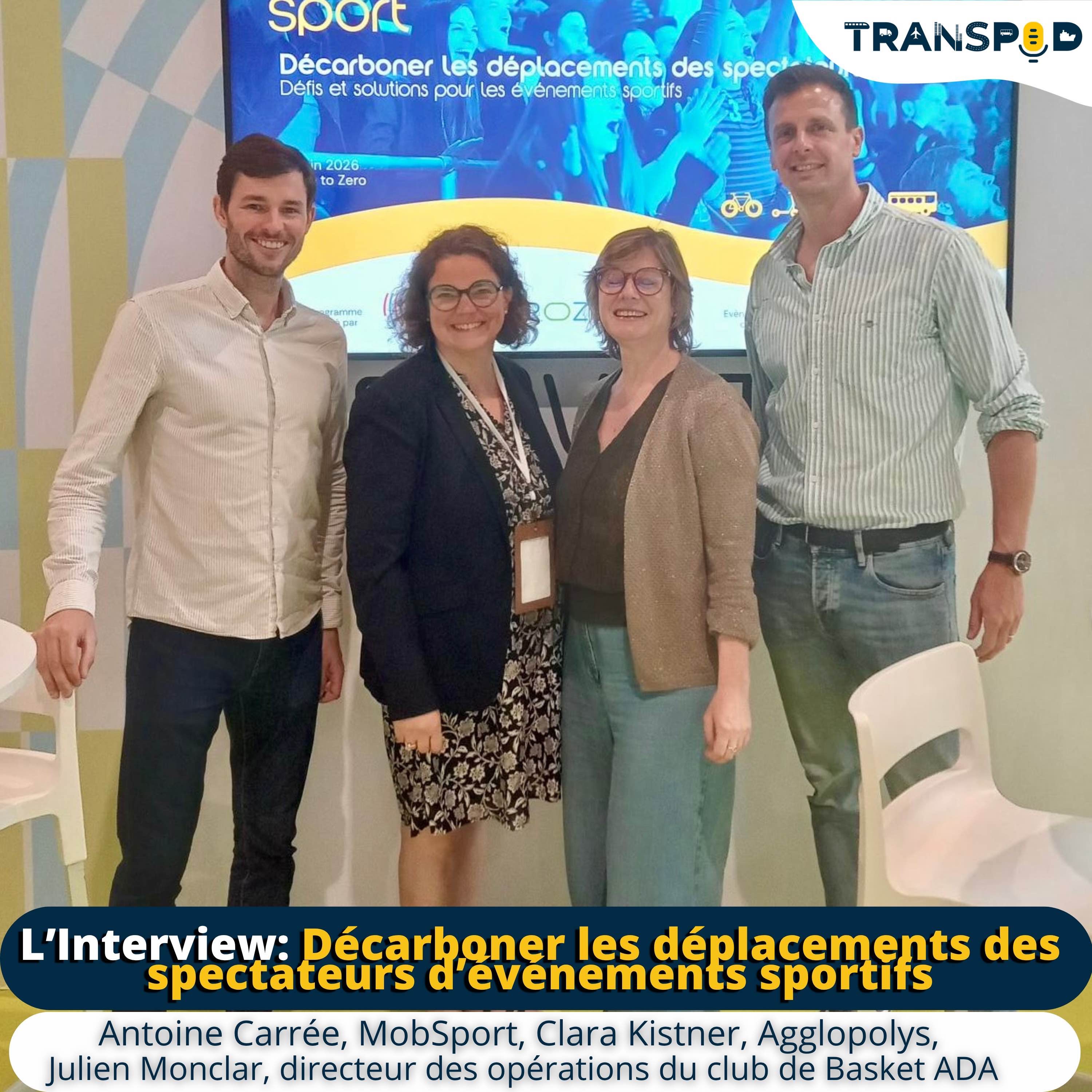 Transpod L’interview : Décarboner les déplacements des spectateurs d’événements sportifs episode artwork