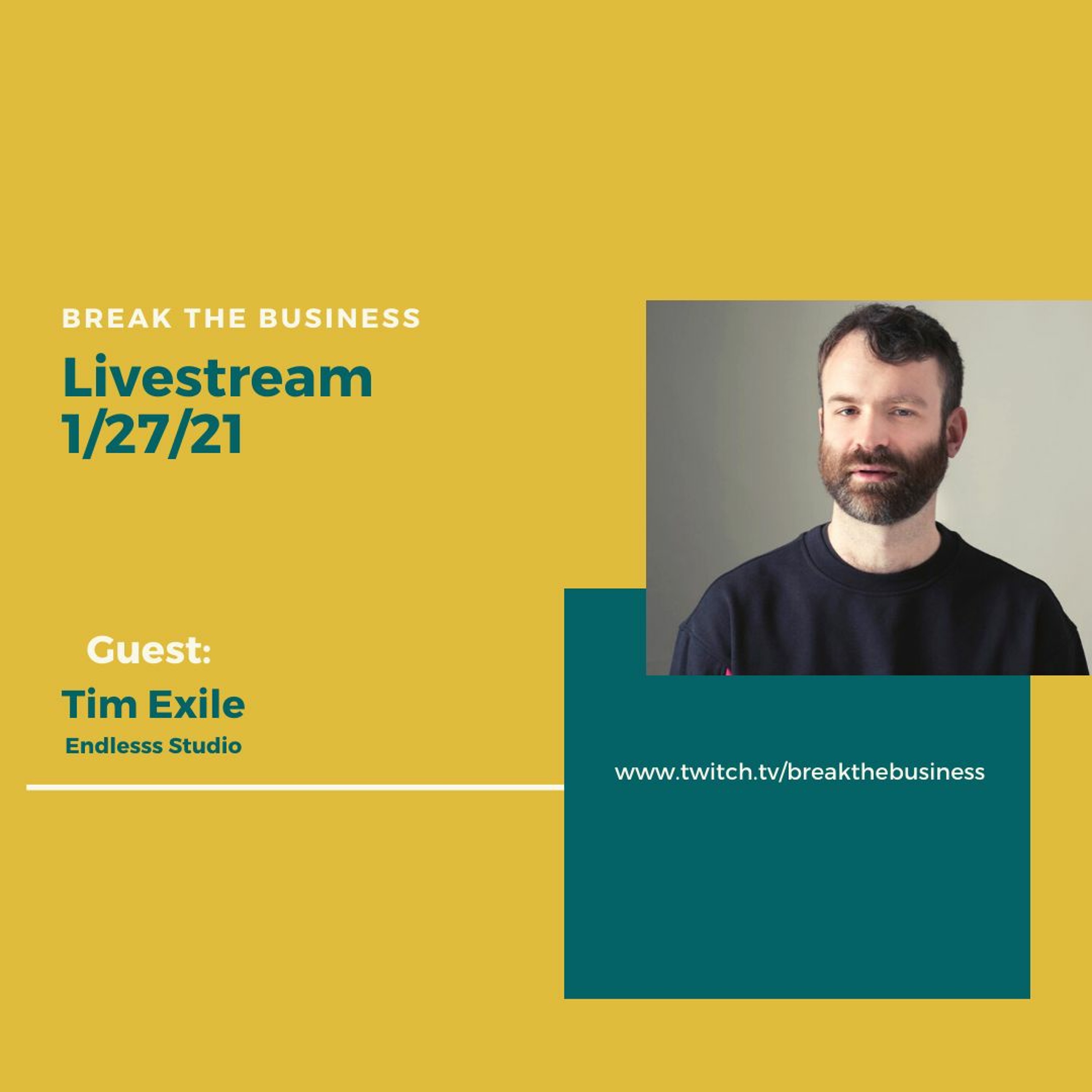 BTB Ep 263: Welcome to the BTB Livestream; we interview Tim Exile of Endlesss Studio episode artwork