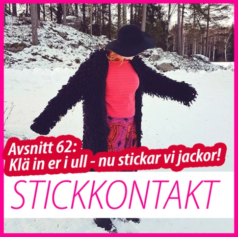 cover art for Avsnitt 62: Klä in er i ull – nu stickar vi jackor!