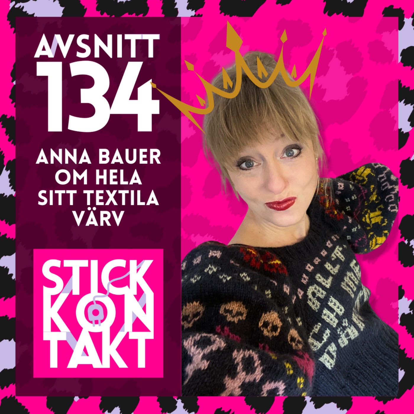 cover art for Avsnitt 134: Anna Bauer om hela sitt textila värv