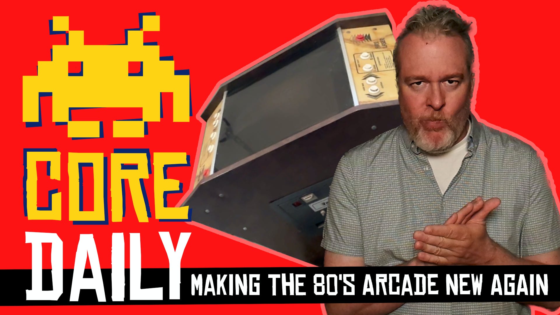 cover art for CORE Daily: Making The 80's Arcade New Again