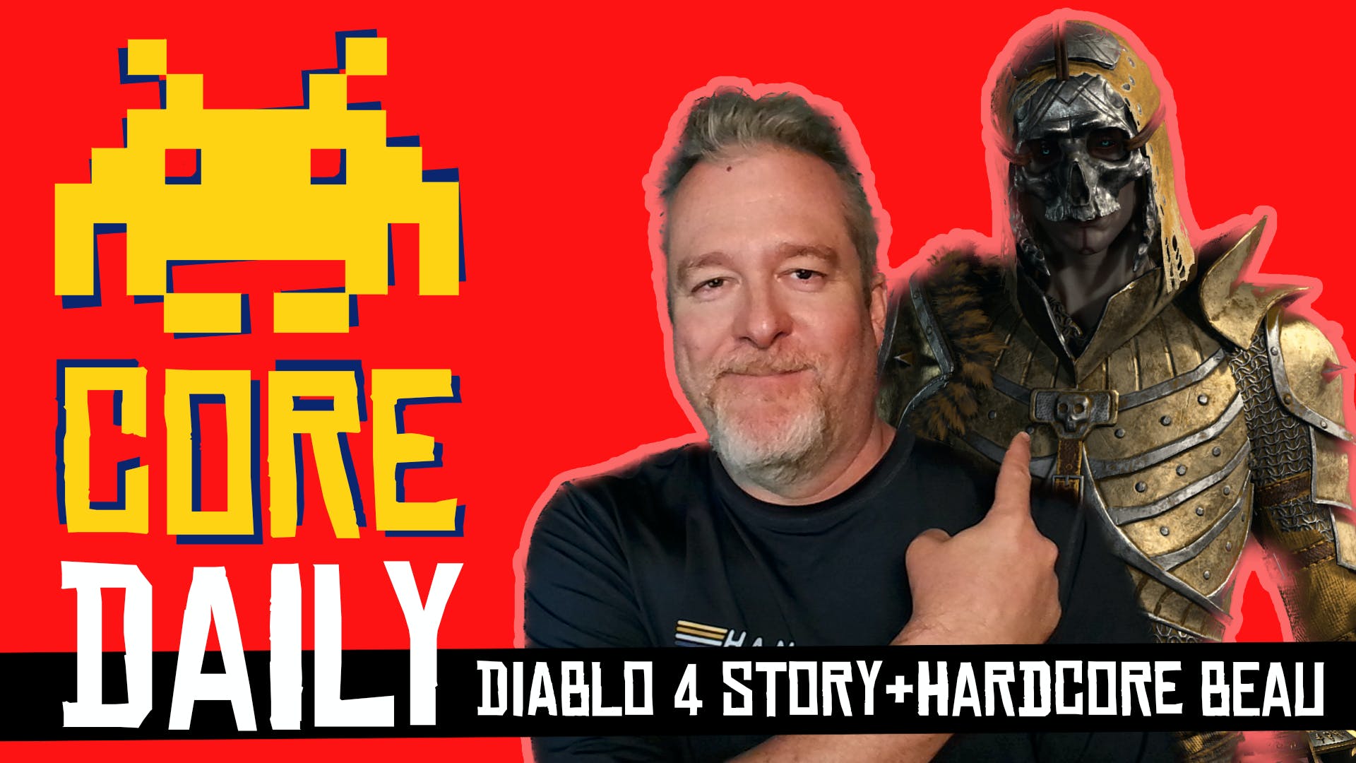 cover art for CORE Daily: Diablo 4 Story+Hardcore Beau